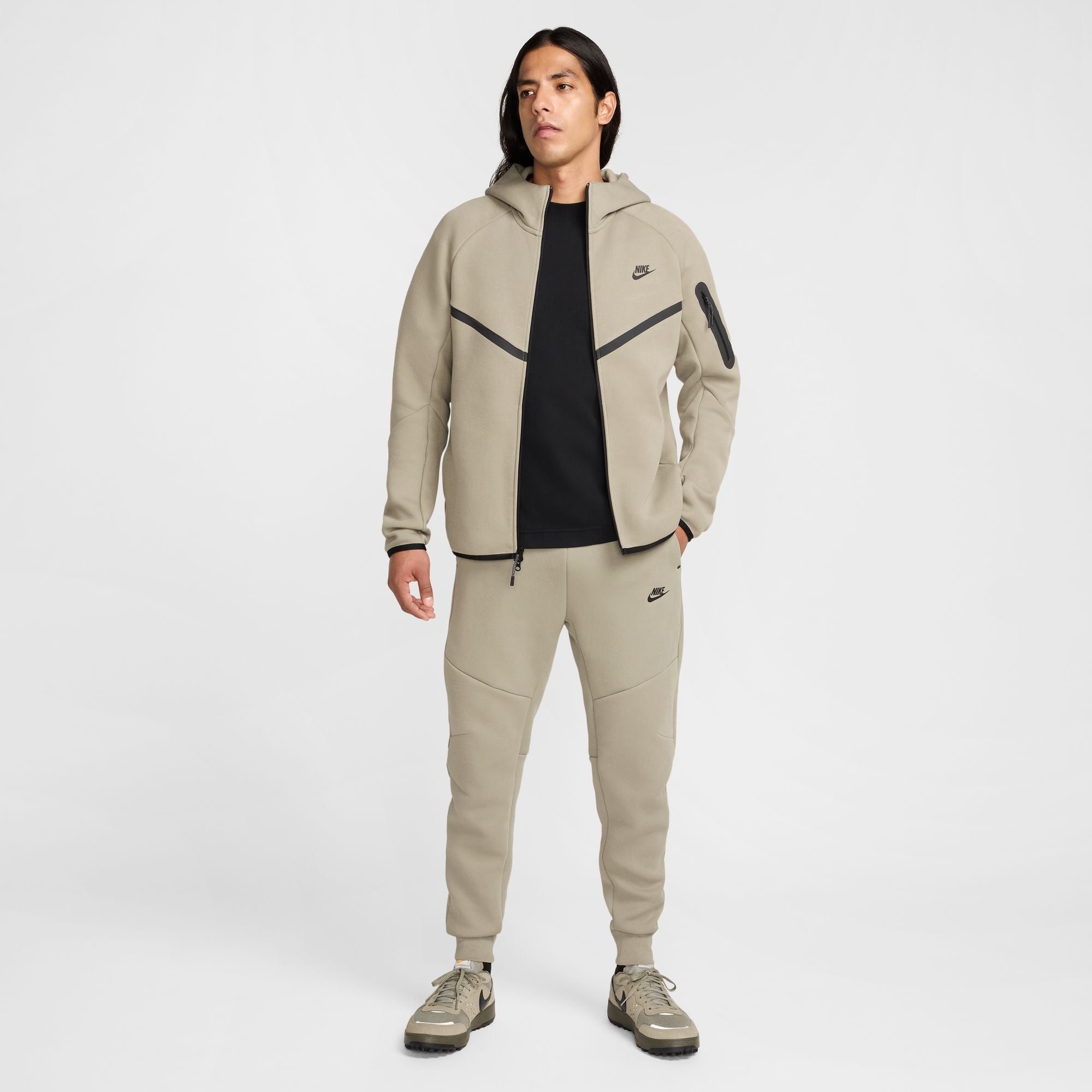 Mens Tech Fleece Full Zip Jacket