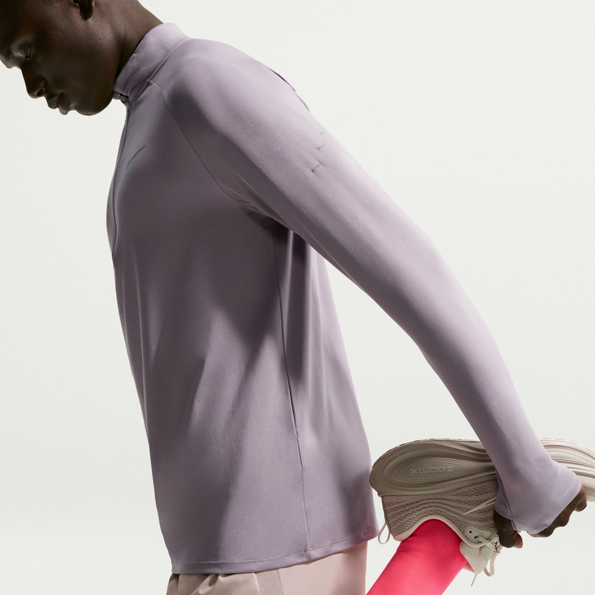 Mens Dri-Fit Stride Half Zip Midlayer