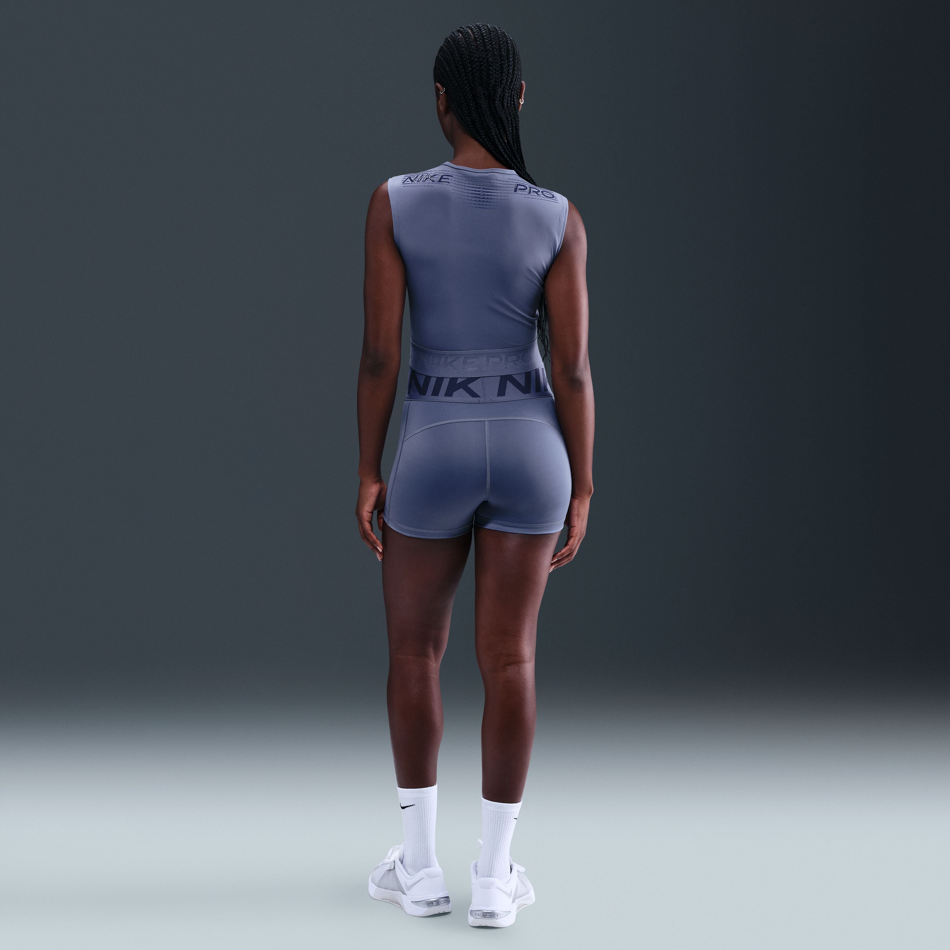 Womens Nike Pro Crop Tank