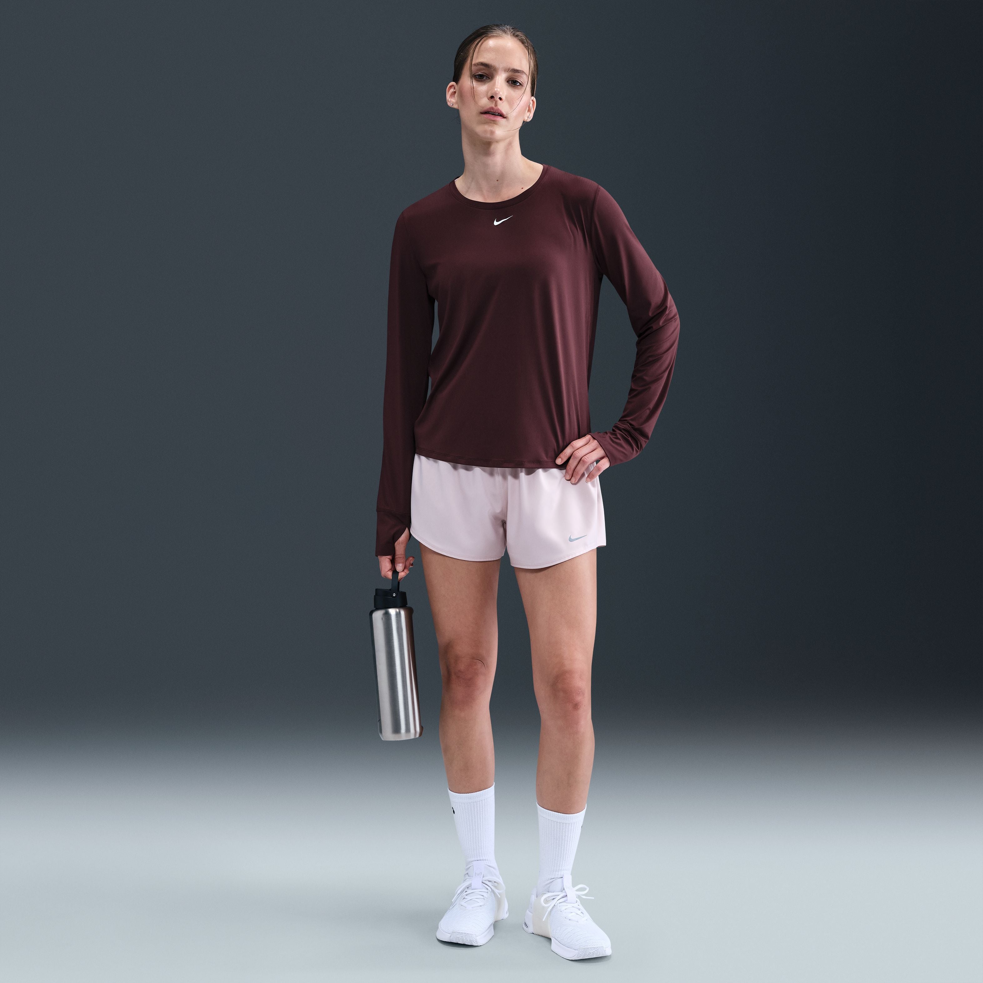 Womens Nike One Dri-Fit Long Sleeve Top