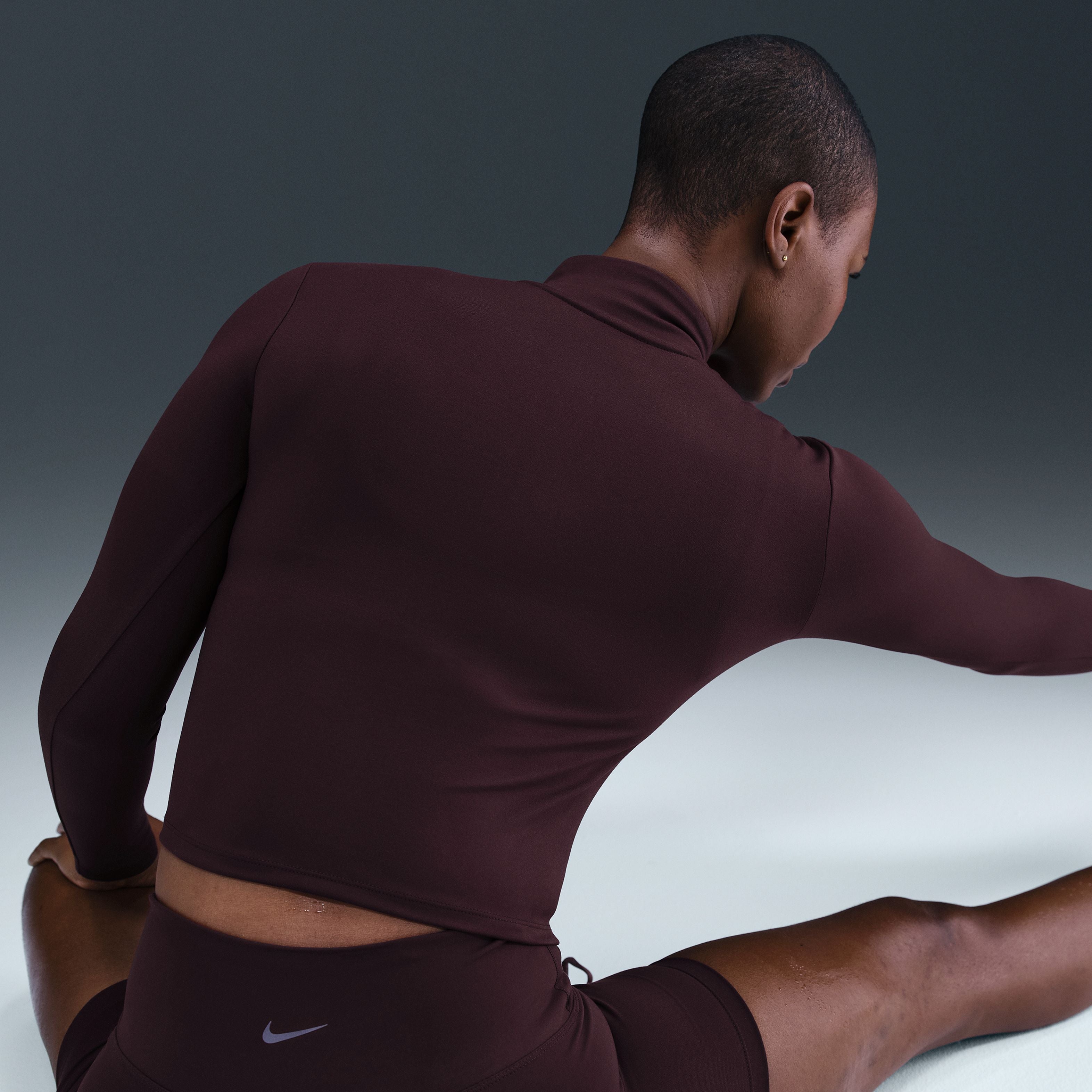 Womens Nike One Dri-Fit Fitted Midlayer