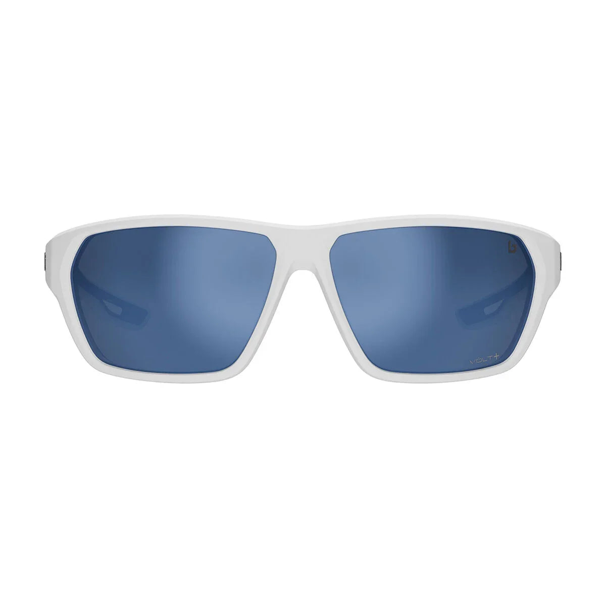 Airfin White Matte Grey Volt+ Offshore Polarized Sunglass