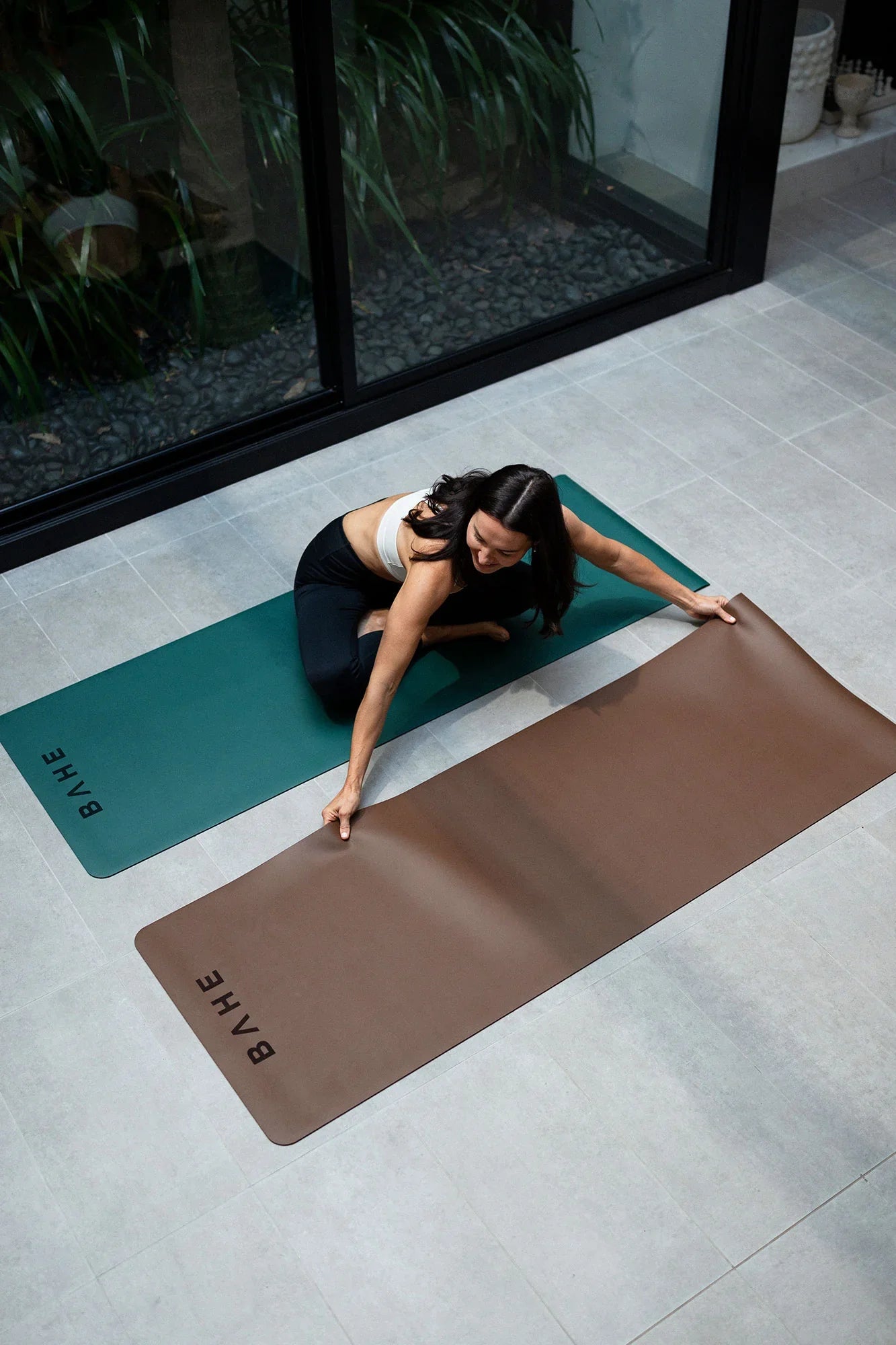 Power Hold Yoga Mat 4 Millimeter Cinnamon