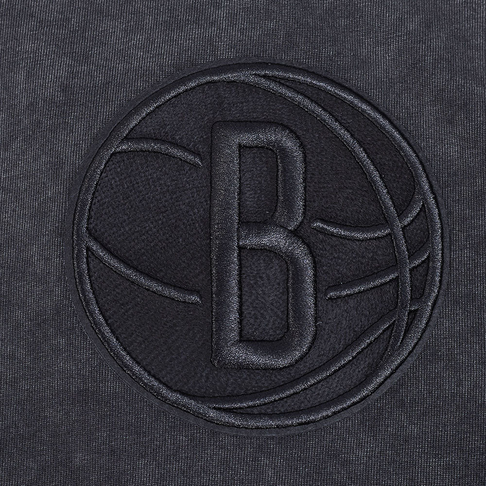 Mens Brooklyn Nets Washed Classic T-Shirt