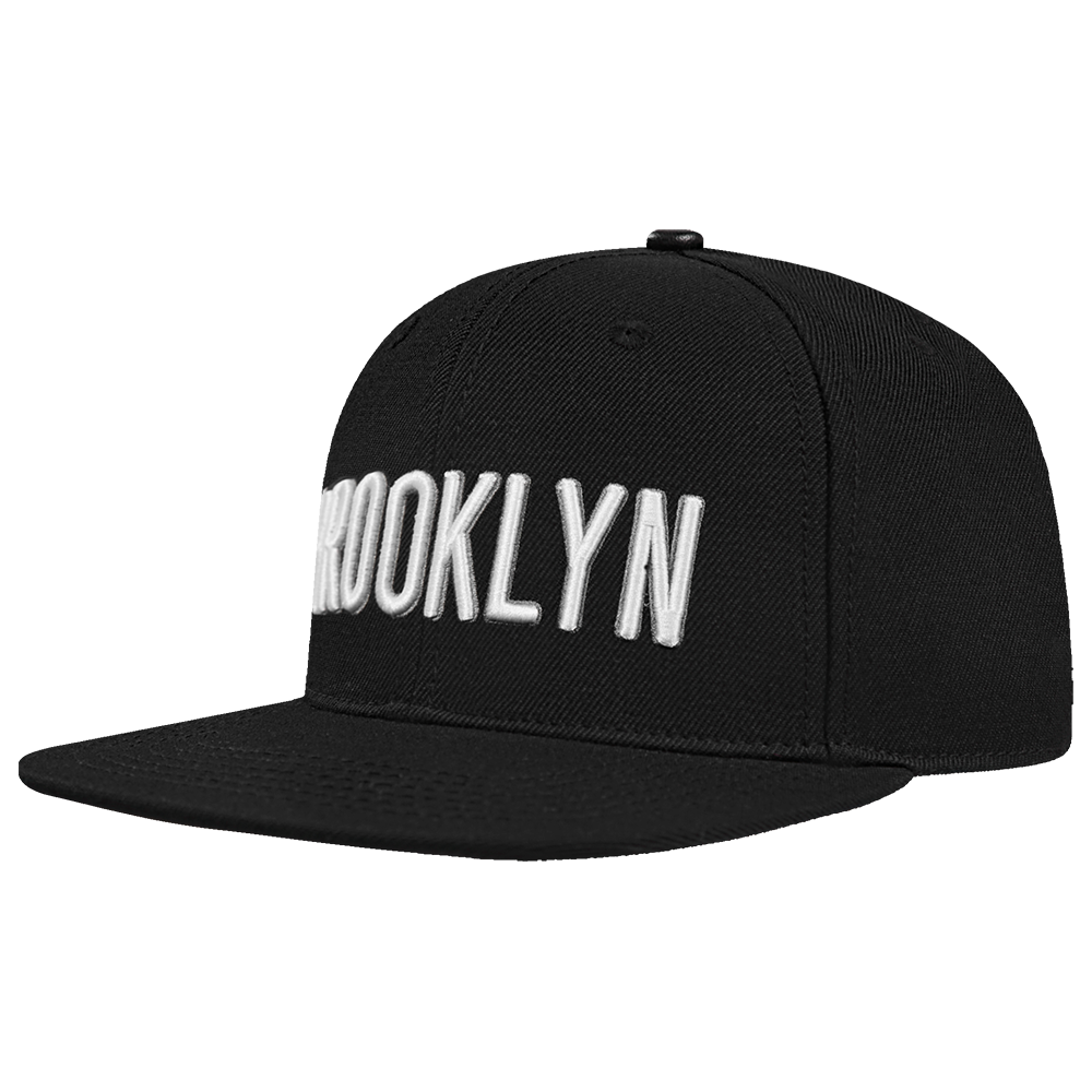 Mens Brooklyn Nets Wingspan Snapback Cap