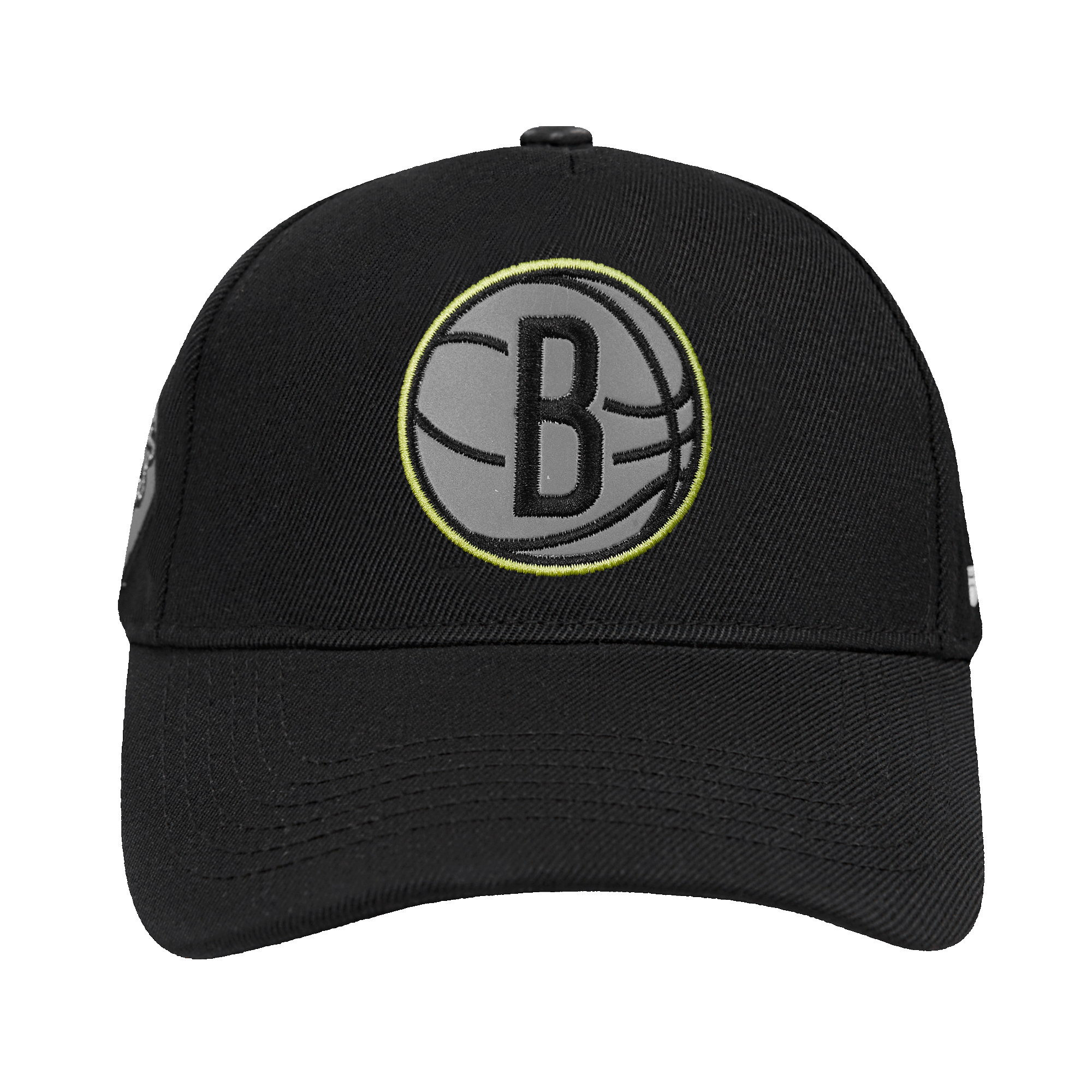 Mens Brooklyn Nets Hi-Vis Snapback Cap