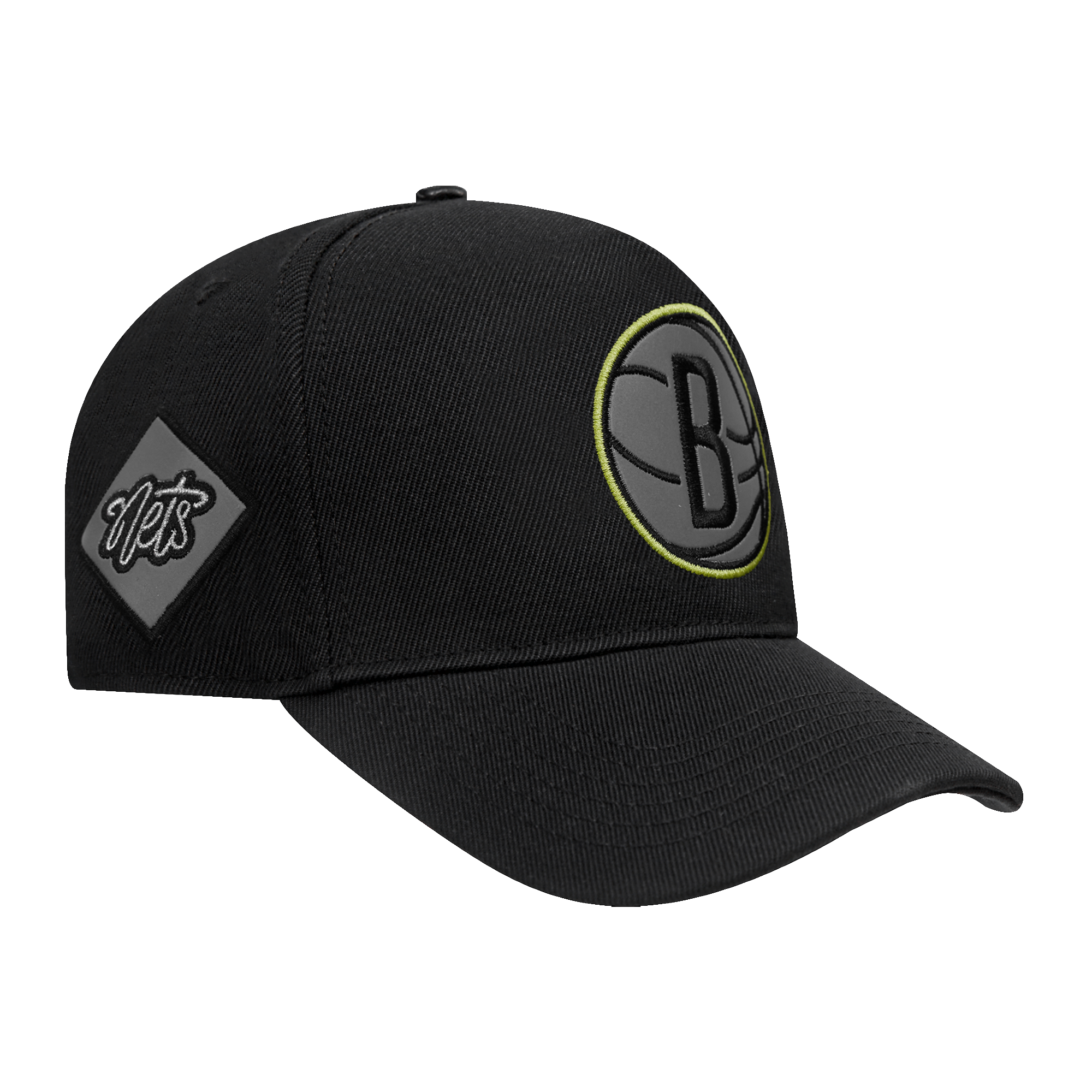 Mens Brooklyn Nets Hi-Vis Snapback Cap