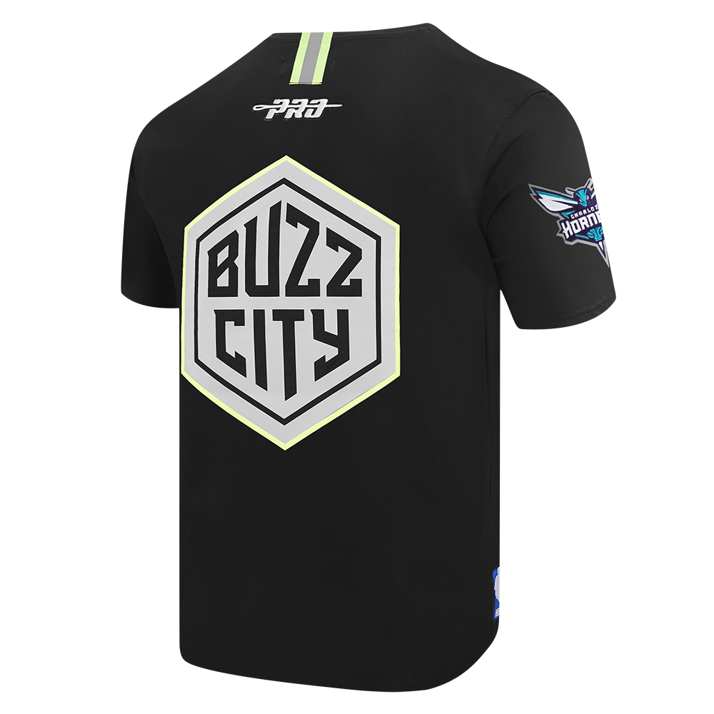 Mens Charlotte Hornets Hi-Vis T-Shirt