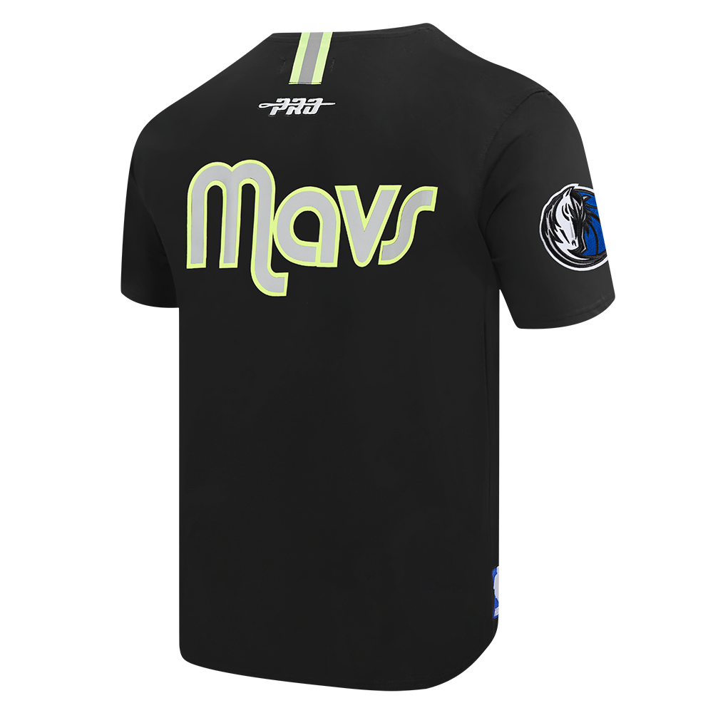 Mens Dallas Mavericks Hi-Vis T-Shirt