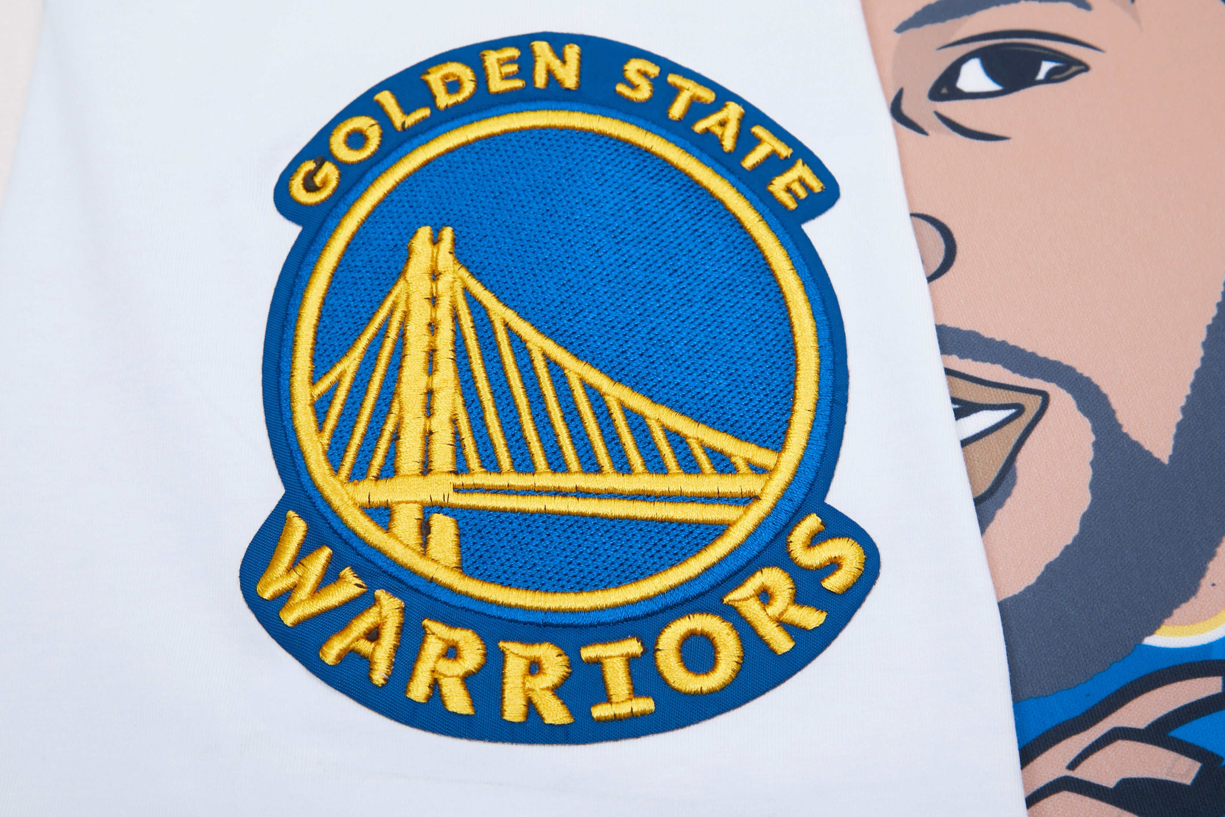 Mens Golden State Warriors Steph Curry Remix Avatar T-Shirt