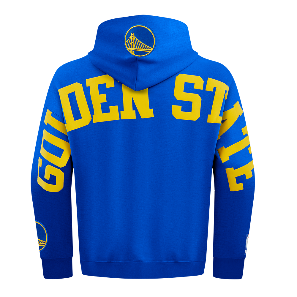 Mens Golden State Warriors Wingspan Fleece Hoodie
