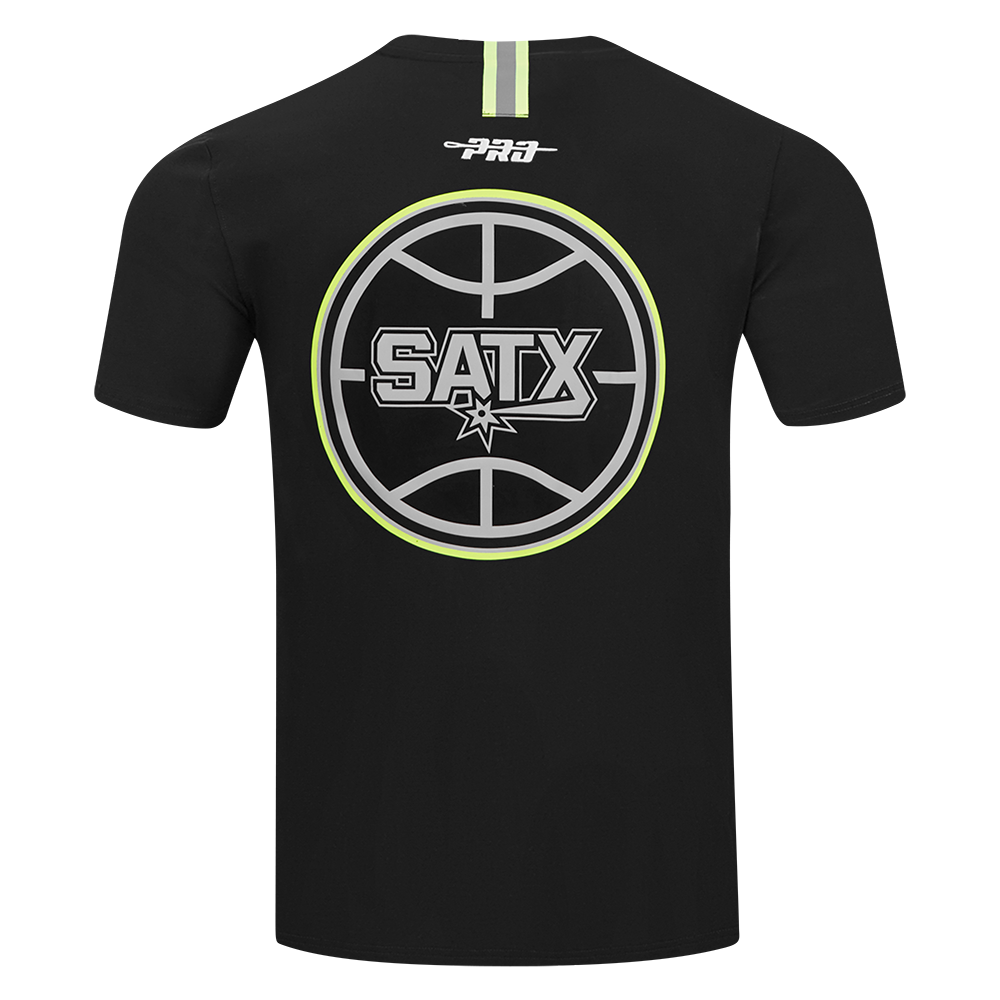Mens San Antonio Spurs Hi-Vis T-Shirt