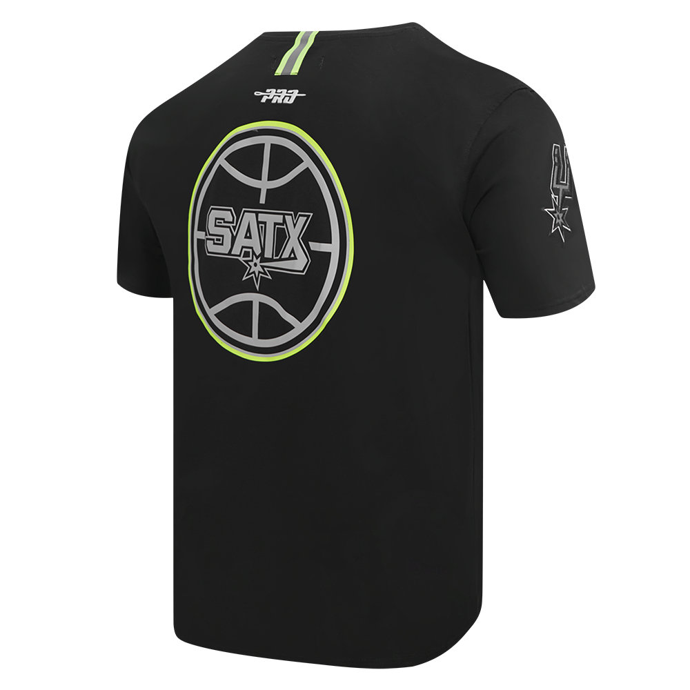 Mens San Antonio Spurs Hi-Vis T-Shirt