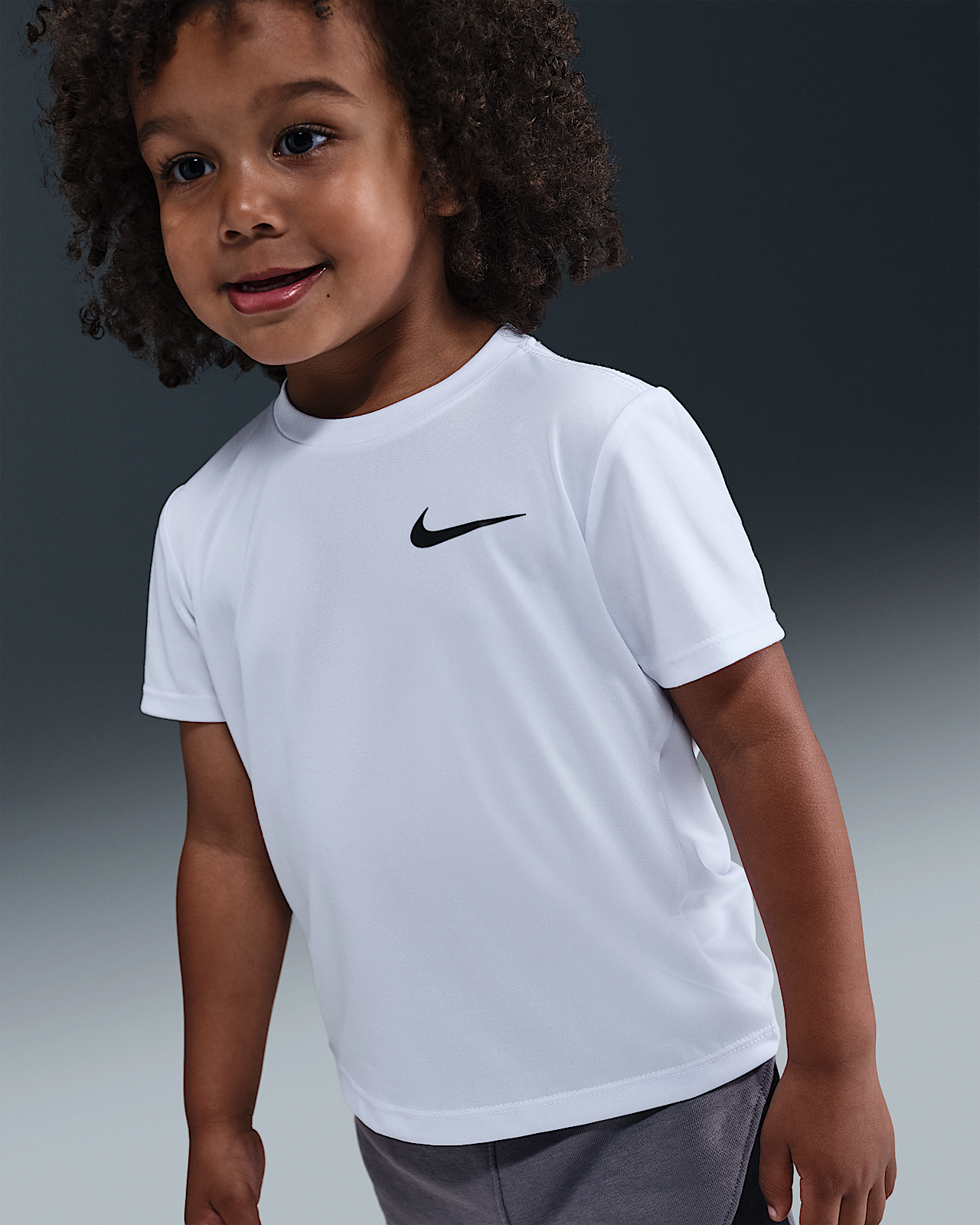 Younger Kids Boys Dri Fit  Training Short Sleeve Tshirt