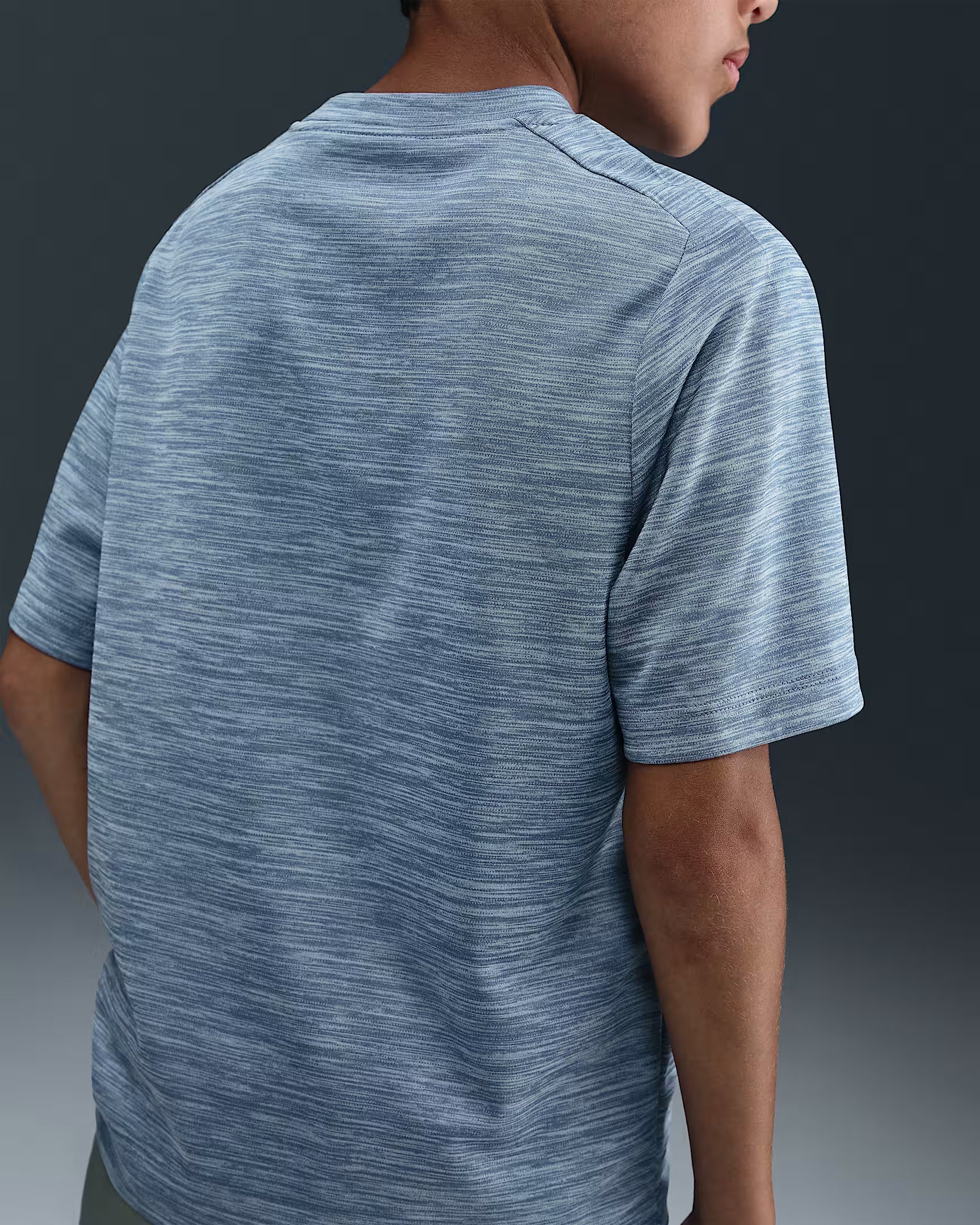 Boys Dri-Fit Multi heather Short Sleeve Tees