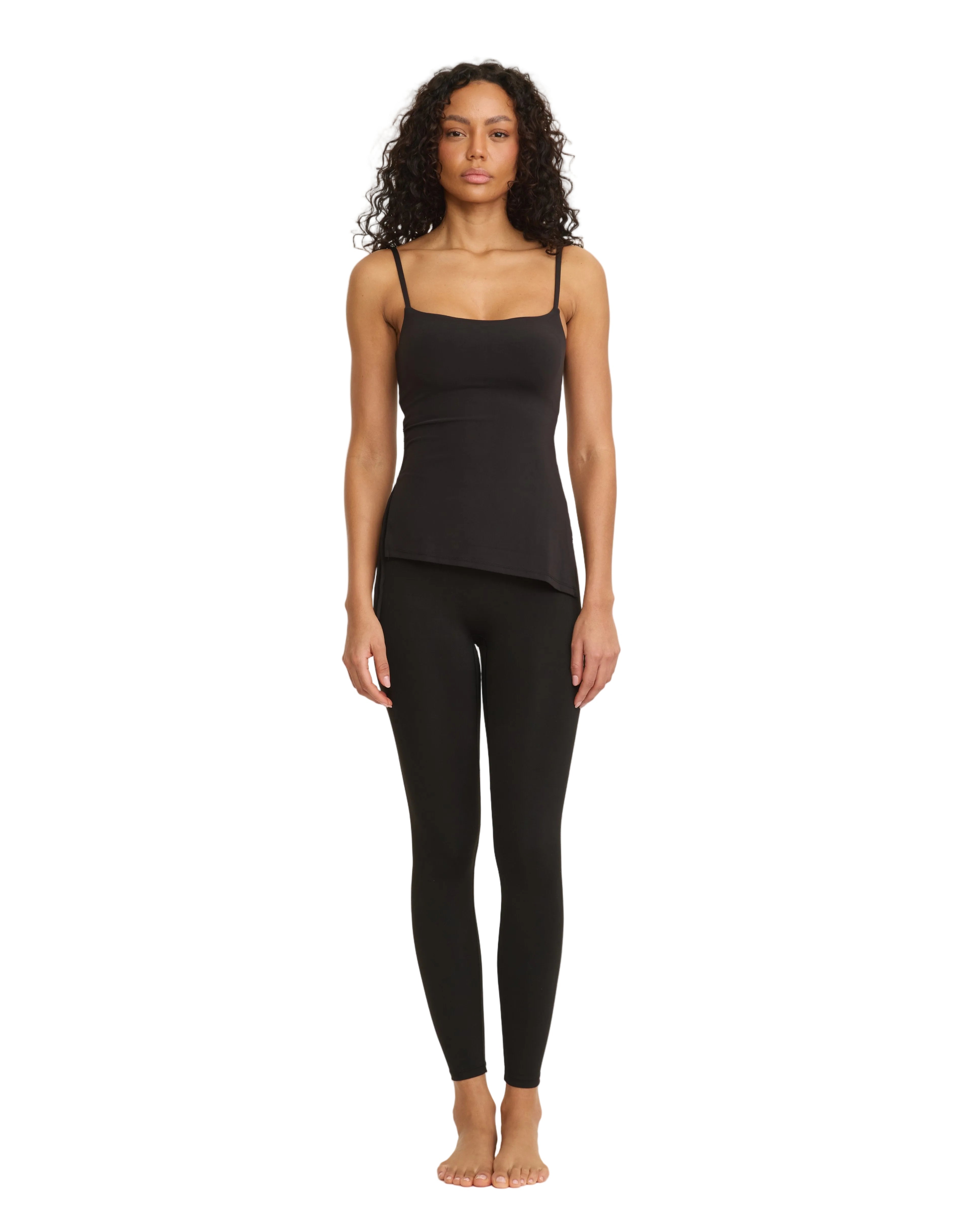 Womens Yoga Mira Asymmetric Tank