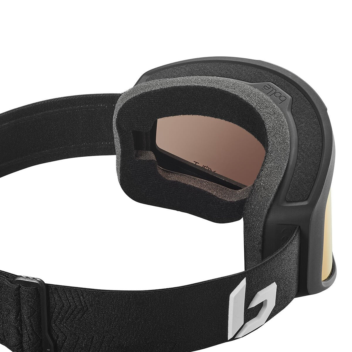 Cascade Black Matte Volt Ruby Lens Ski Goggle