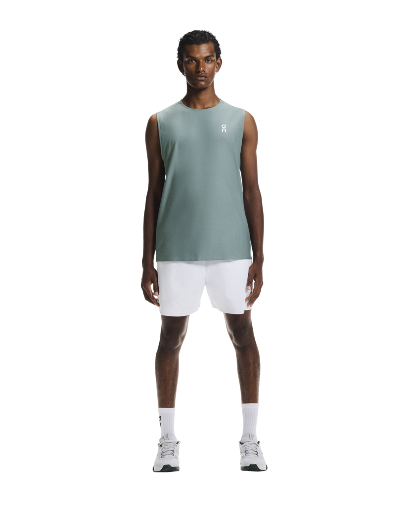 Mens Court Faded Graphic Tank