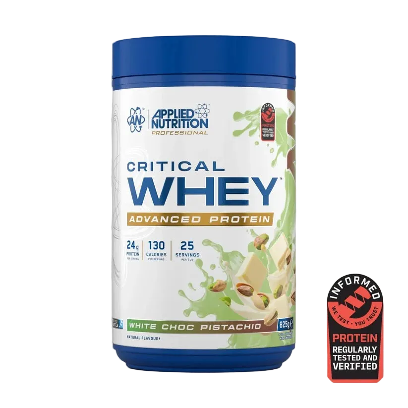 Critical Whey Protein Powder White Choco Pistachio 825 Grams