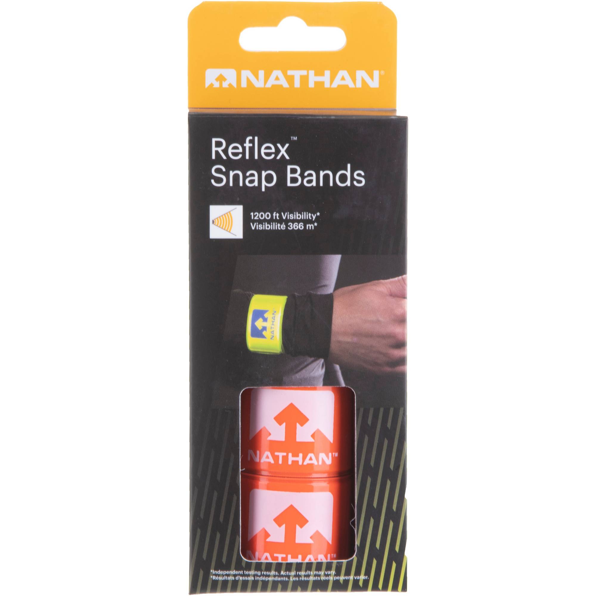 Hi Visibility Orange Reflex Band