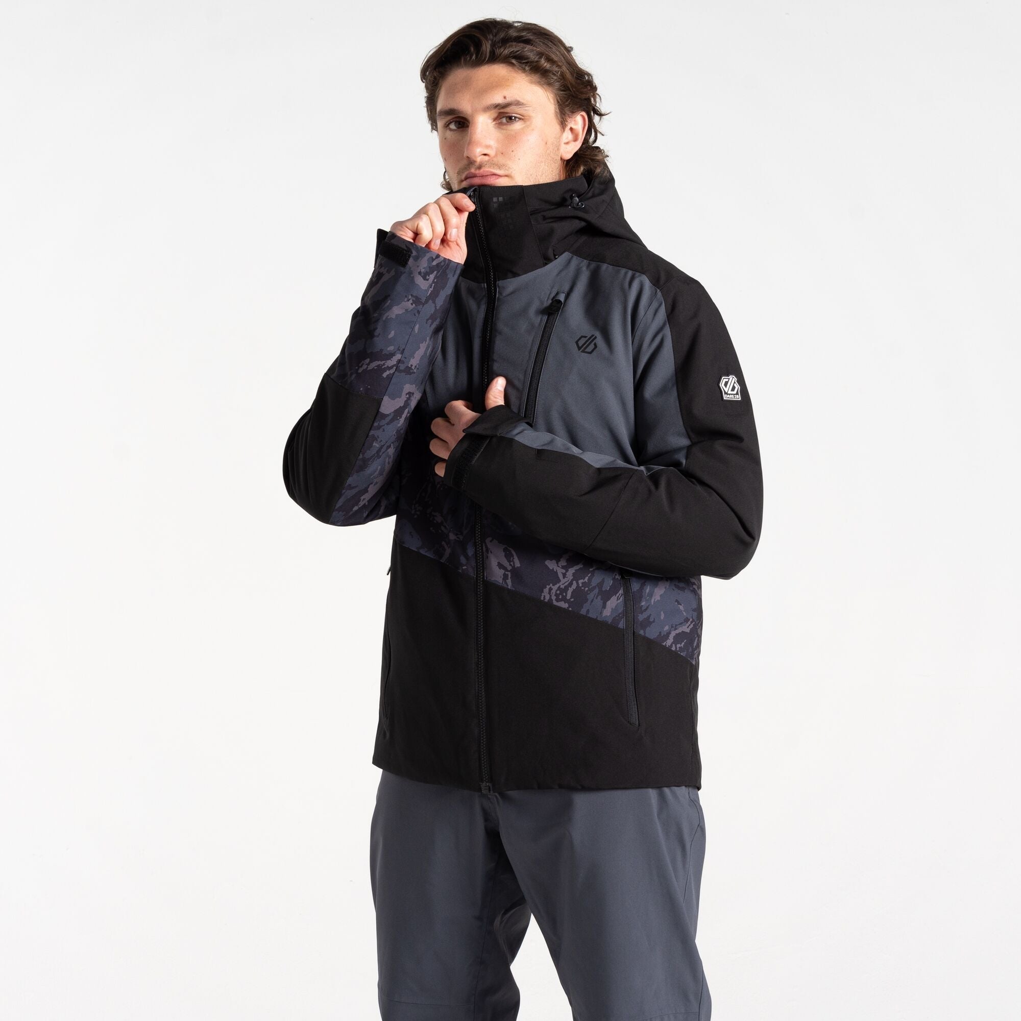 Mens Baseplate Waterproof Padded Ski Jacket