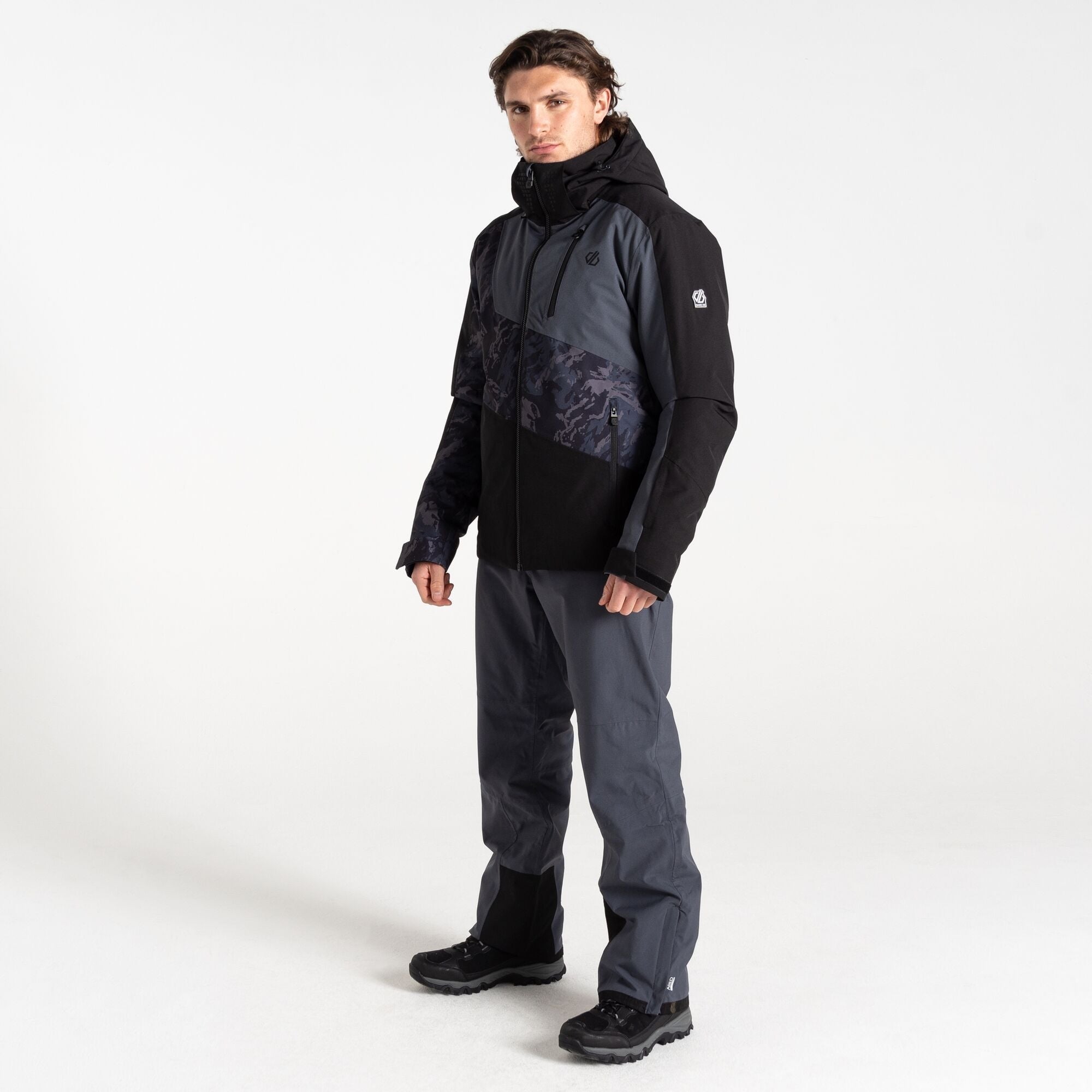 Mens Baseplate Waterproof Padded Ski Jacket