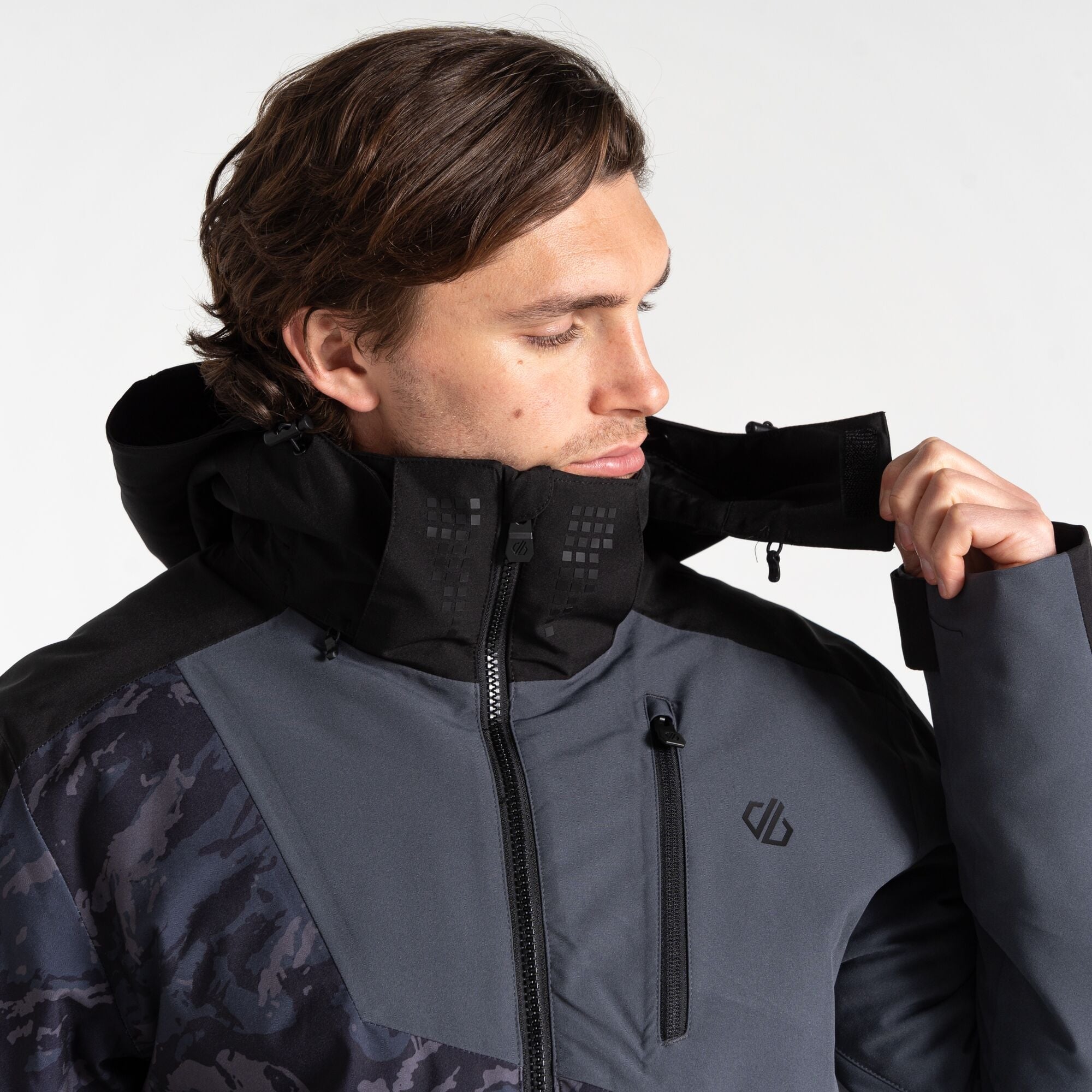 Mens Baseplate Waterproof Padded Ski Jacket
