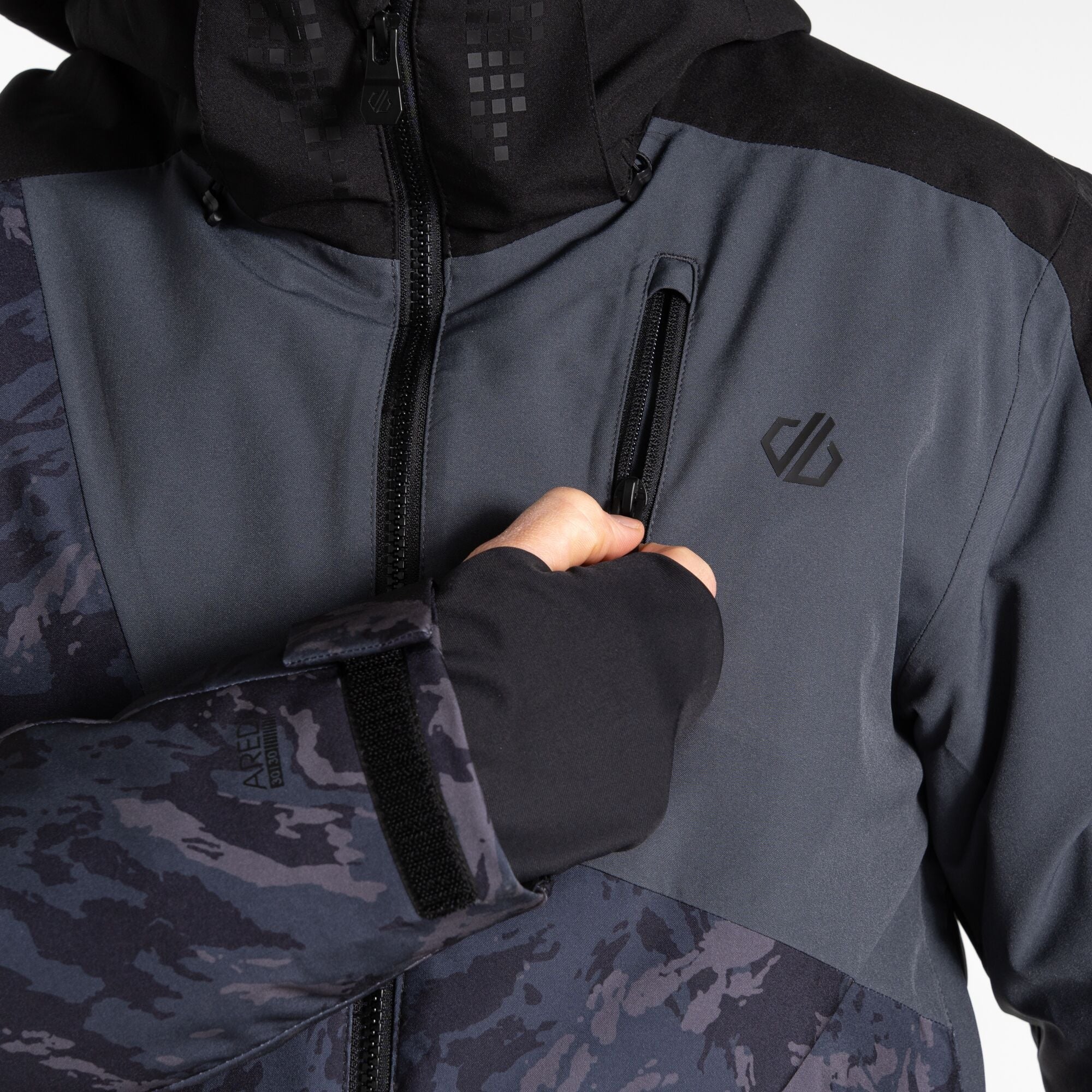 Mens Baseplate Waterproof Padded Ski Jacket
