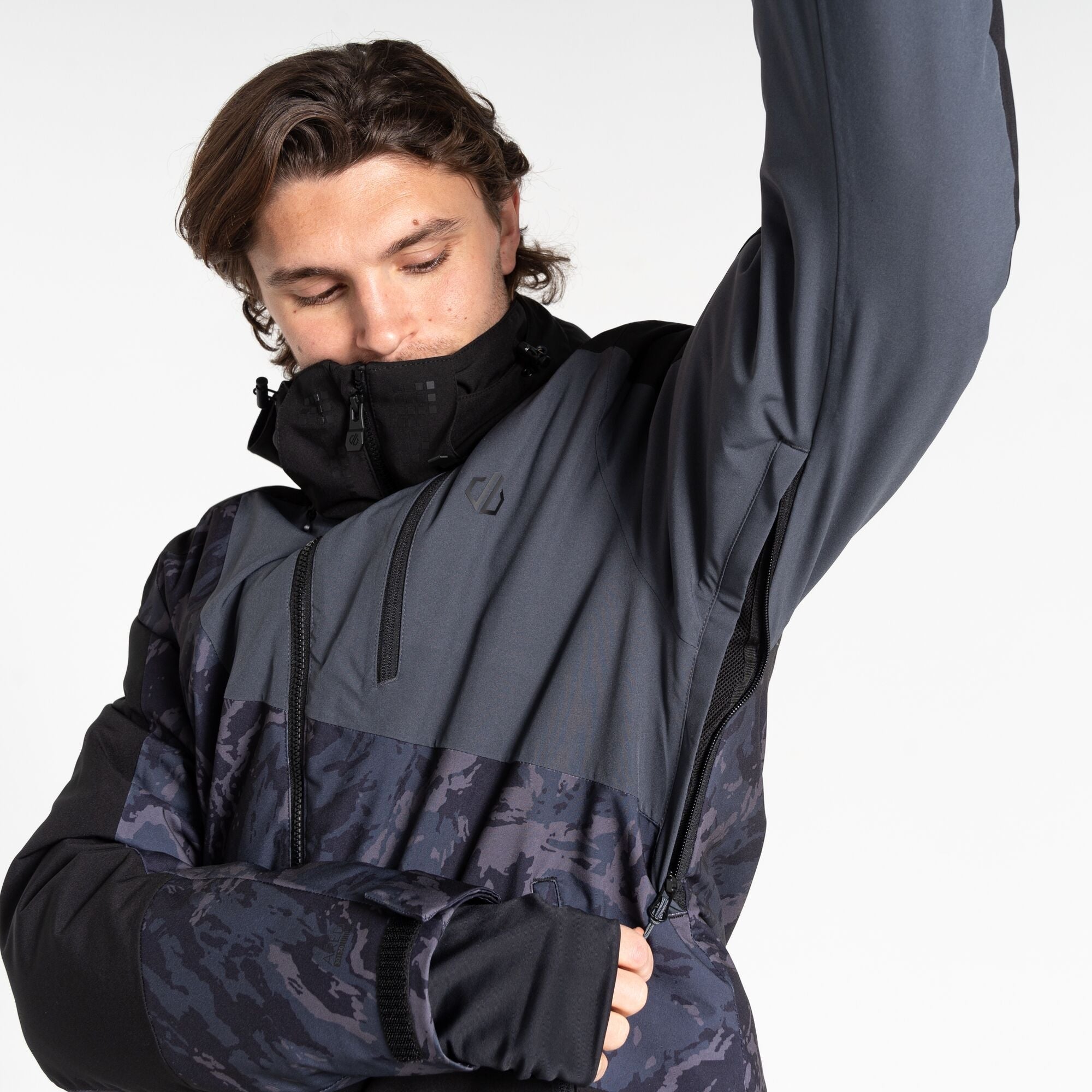 Mens Baseplate Waterproof Padded Ski Jacket