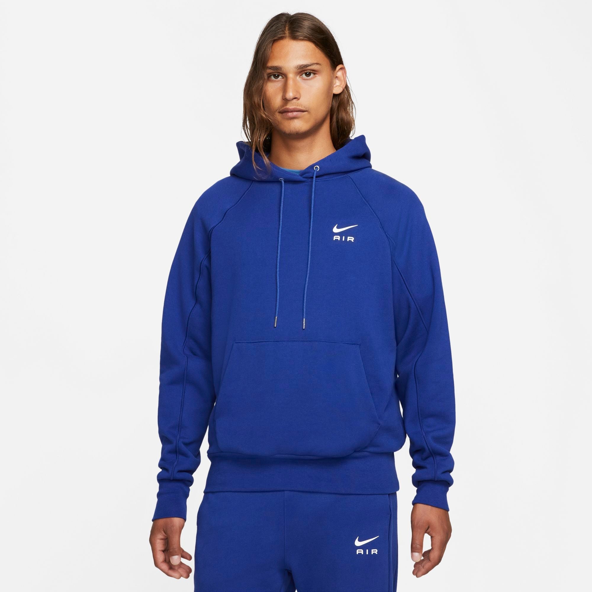 Mens Sportswear Air Logo Pullover Hoodie