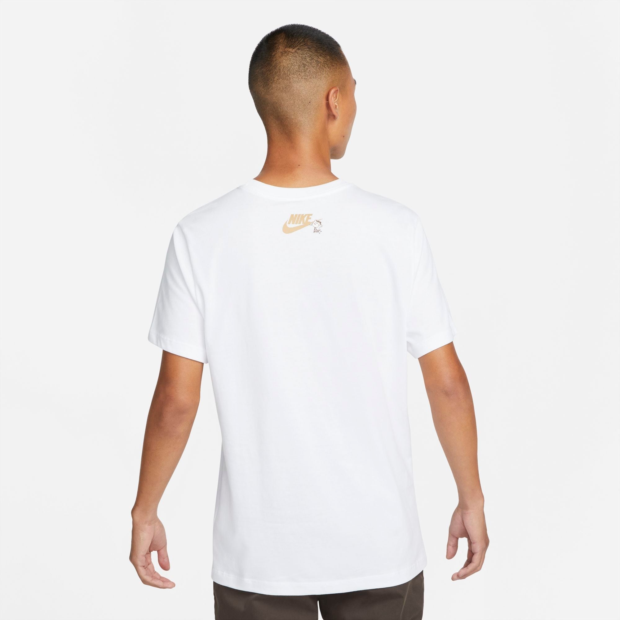 Mens Sportswear Beans Graphic Short Sleeve T-Shirt