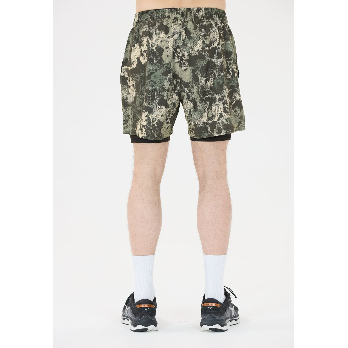 Mens Koy 2 in 1 Printed Shorts