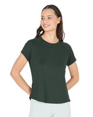 Womens Yoga Gaina Short Sleeve T-Shirt
