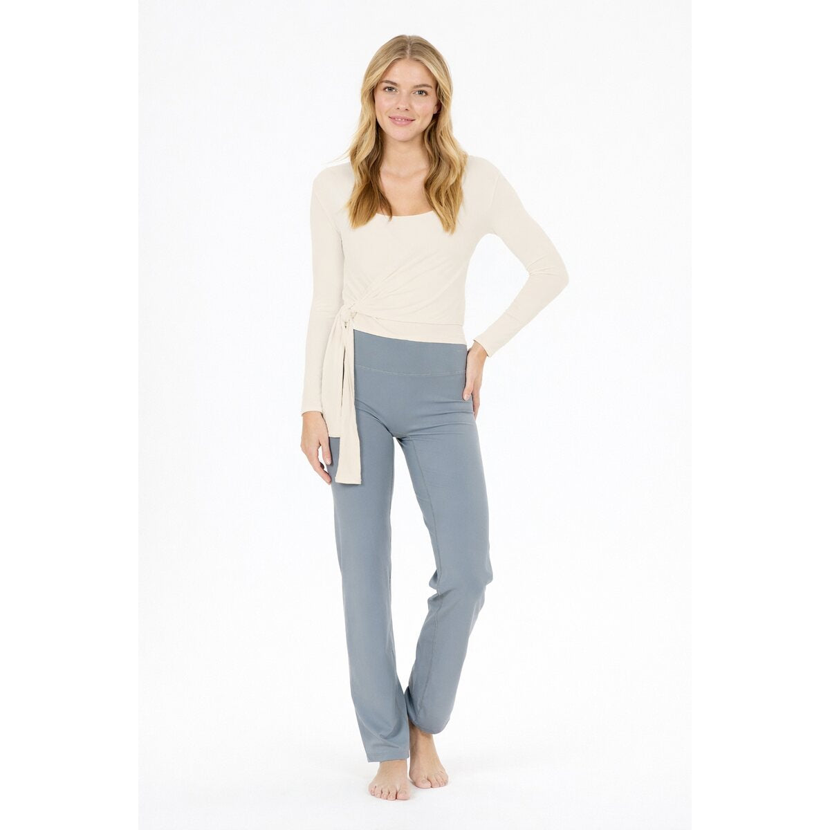 Womens Yoga Walyn Wrap Blouse