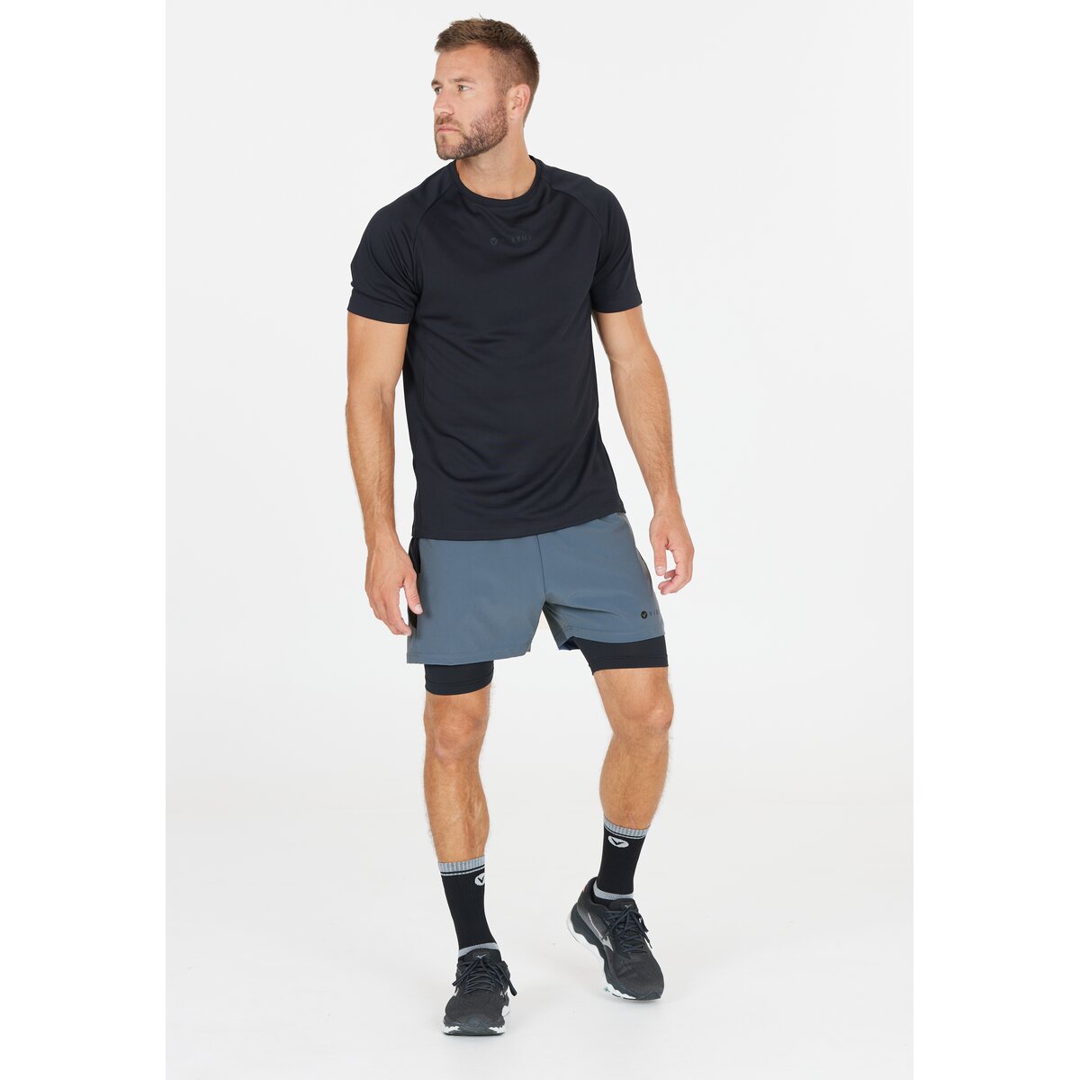 Mens Dylan 2-in-1 Stretch Shorts