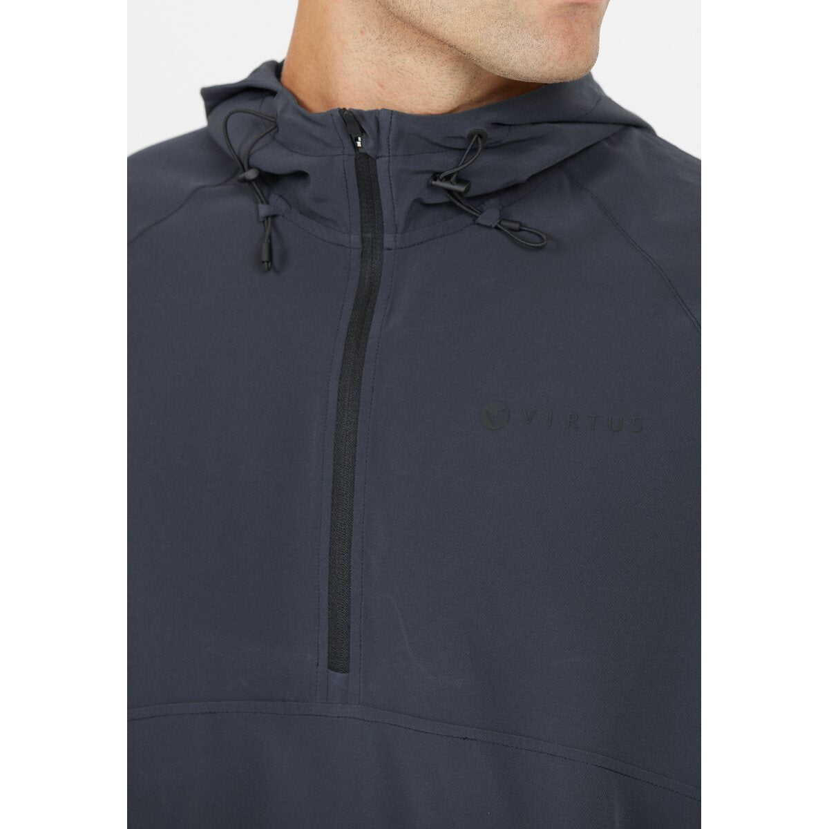 Mens Functional Half Zip Jacket with Hood