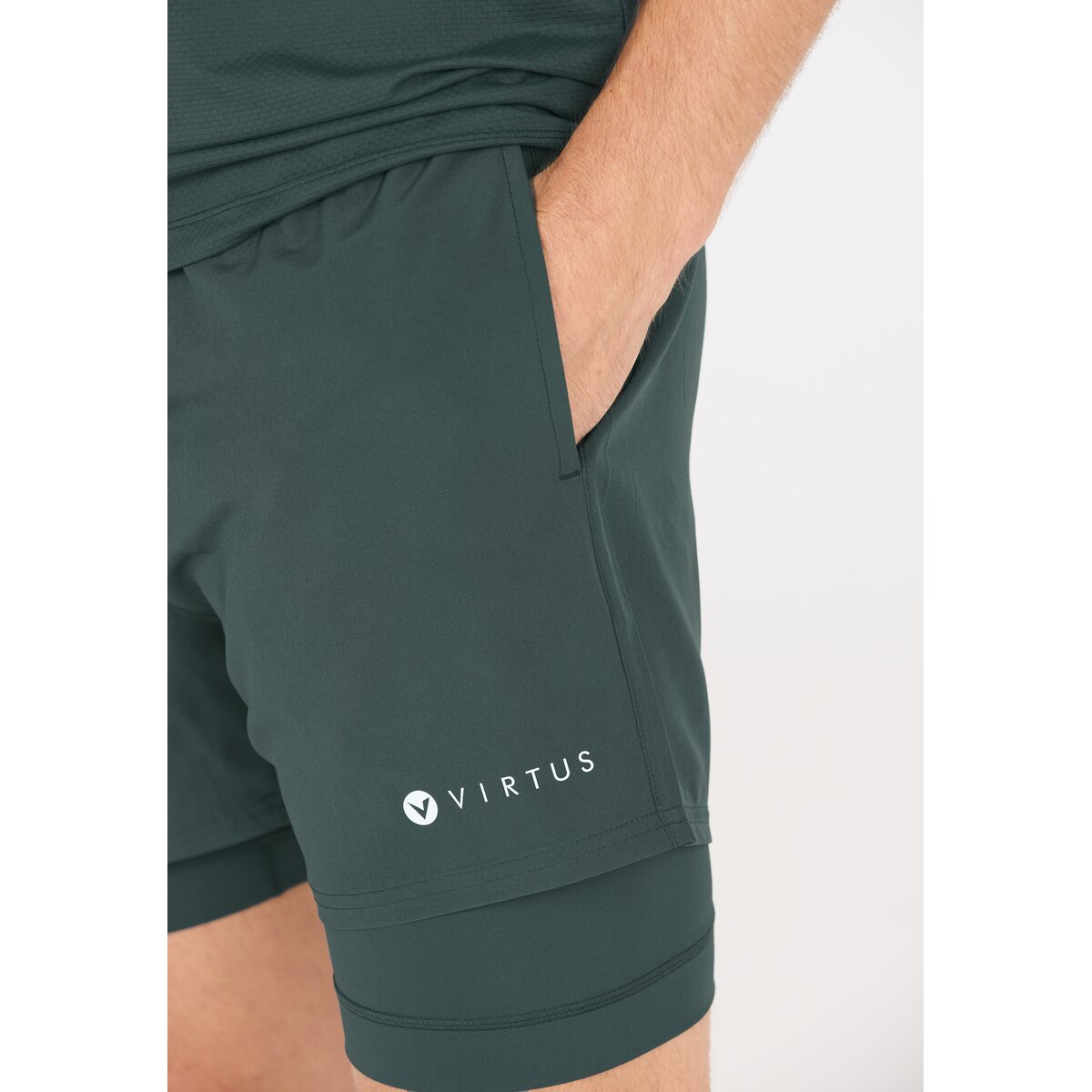 Mens Zayne 2 in 1 Shorts
