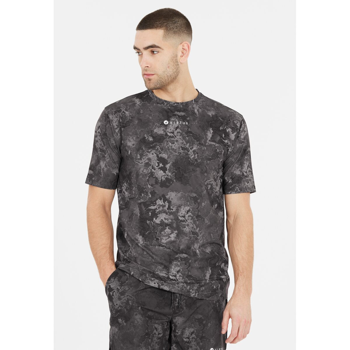 Mens Callum Printed Short Sleeve T-Shirt