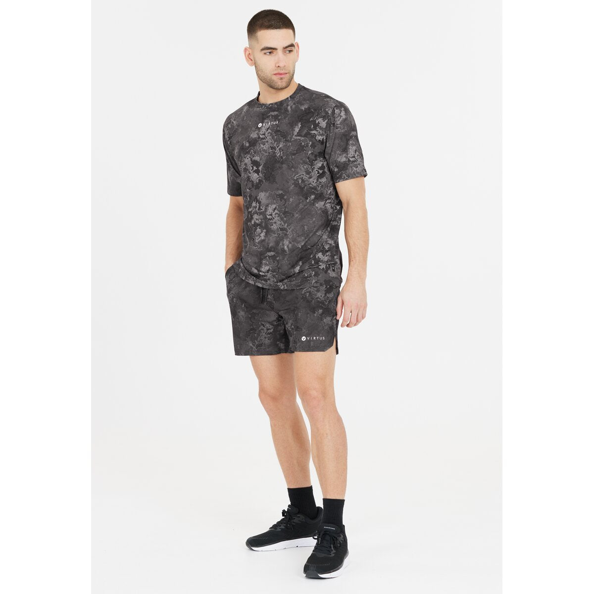 Mens Callum Printed Shorts