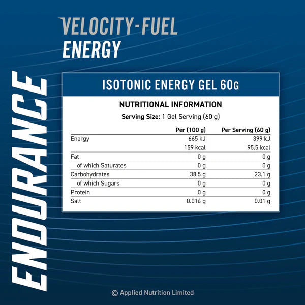 Endurance Isotonic Energy Gel Fruit Burst 60 Milliliters