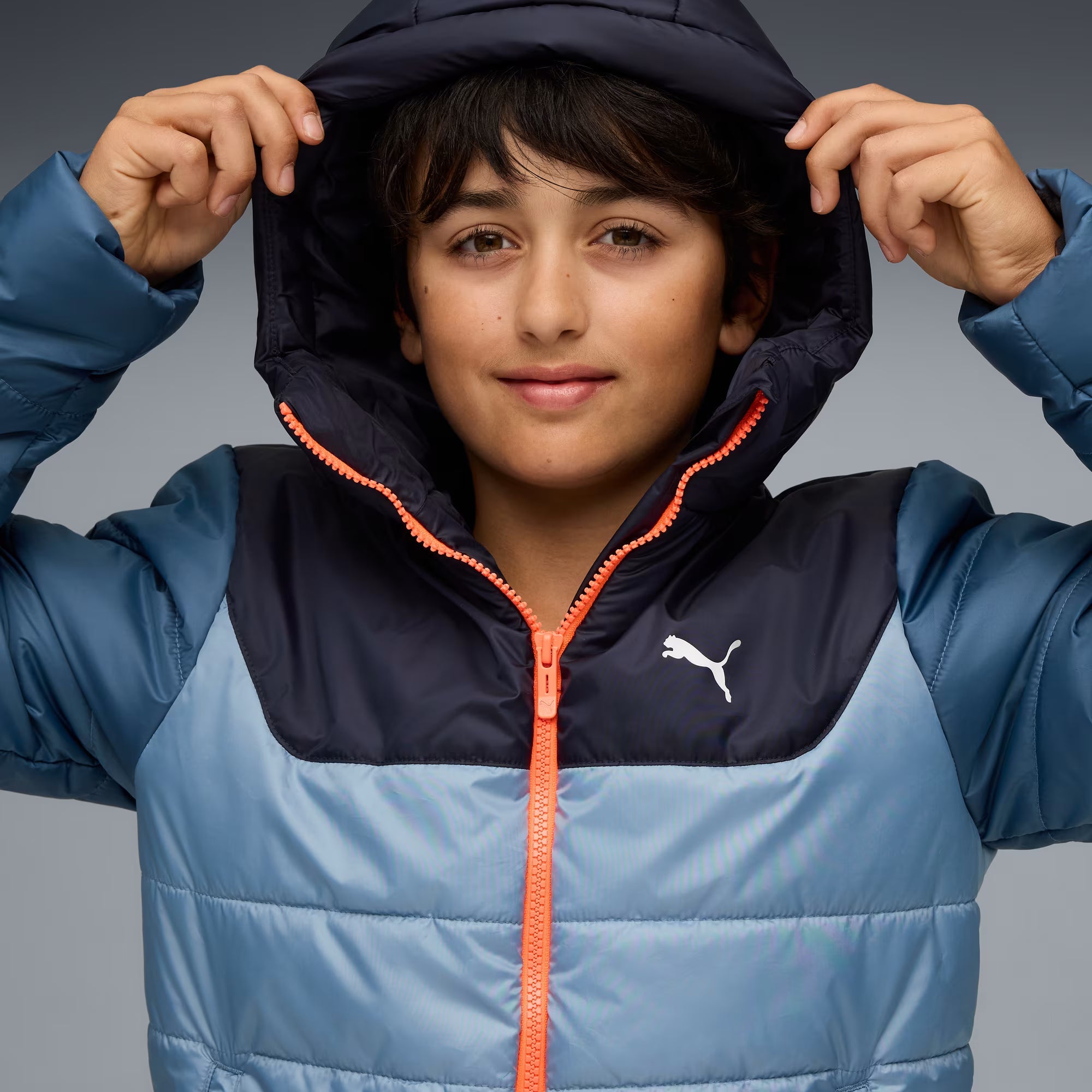 Junior Essential Hooded Padded Jackets