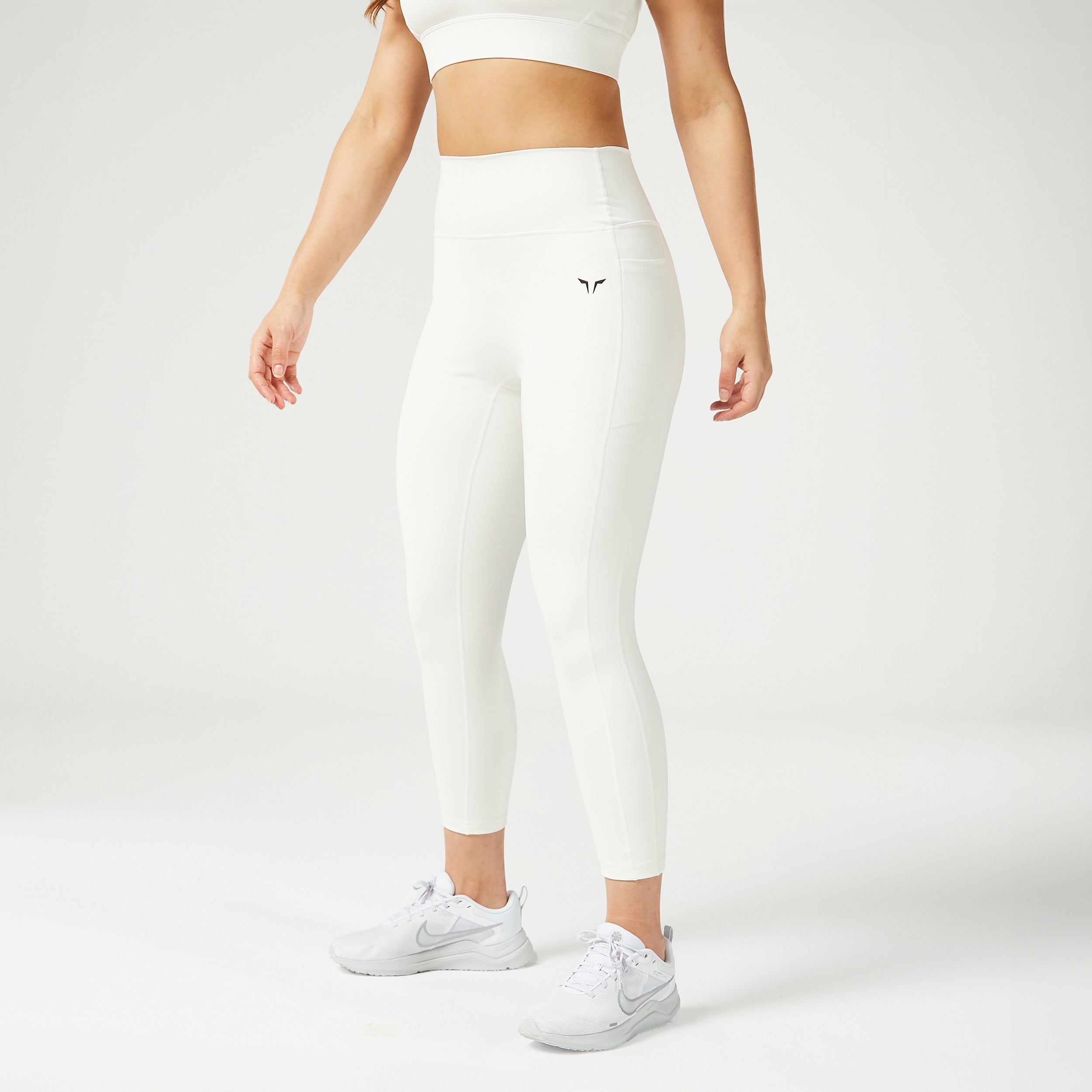 Womens Essential Anti Camel Toe High Waist Full Length Tight