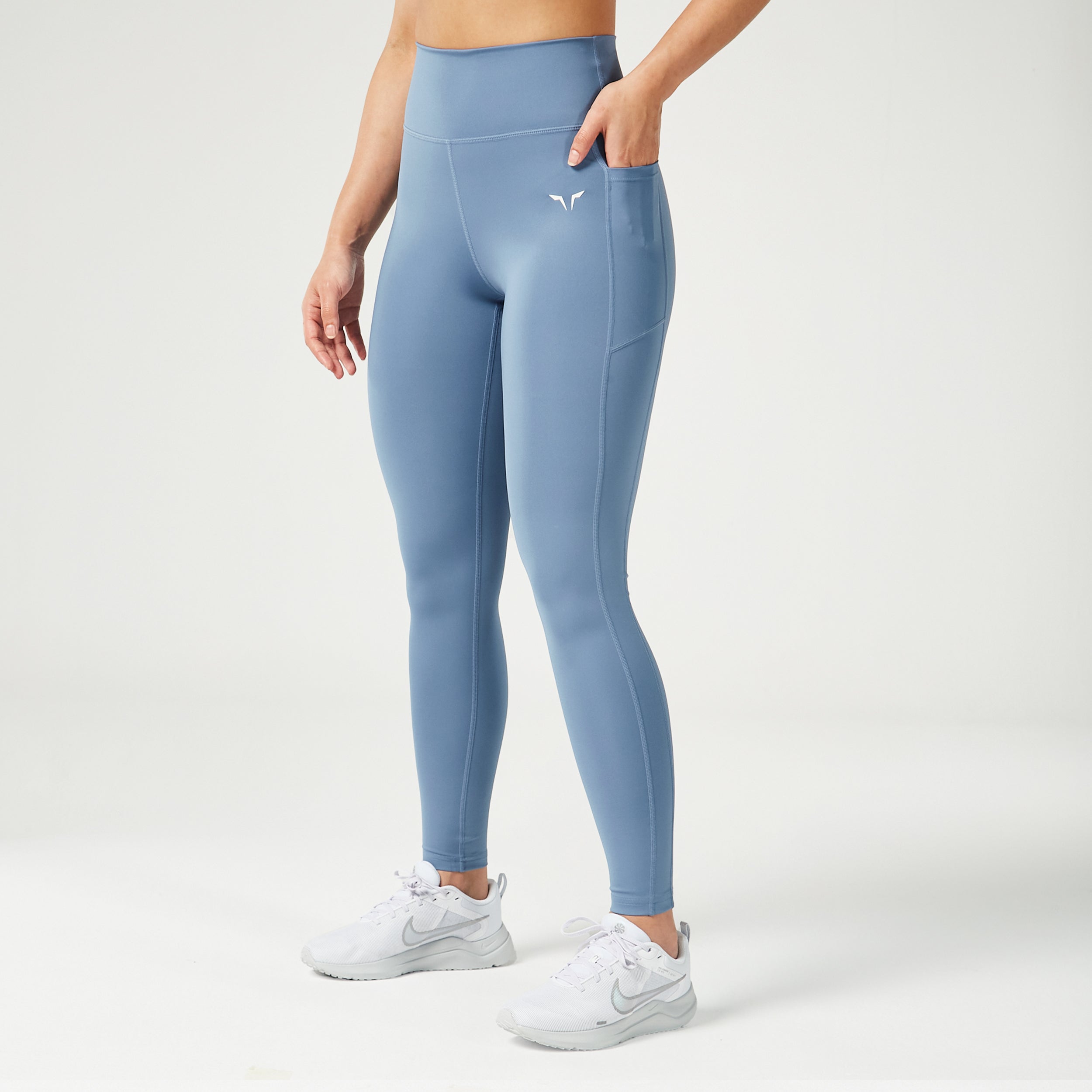 Womens Essential High Waist Full Length Tight