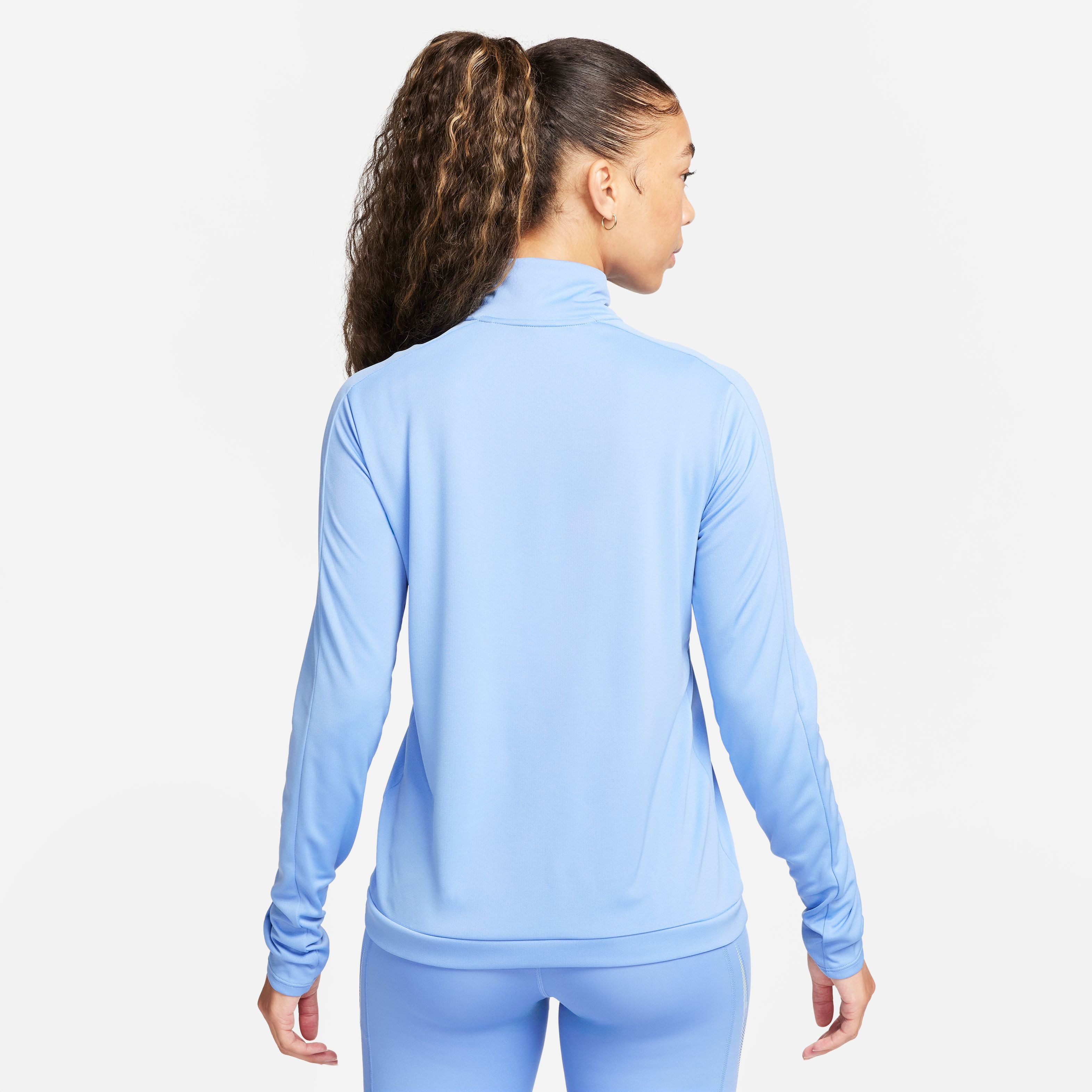 Womens Running Dri Fit Pacer Half Zip Long Sleeve T-Shirt