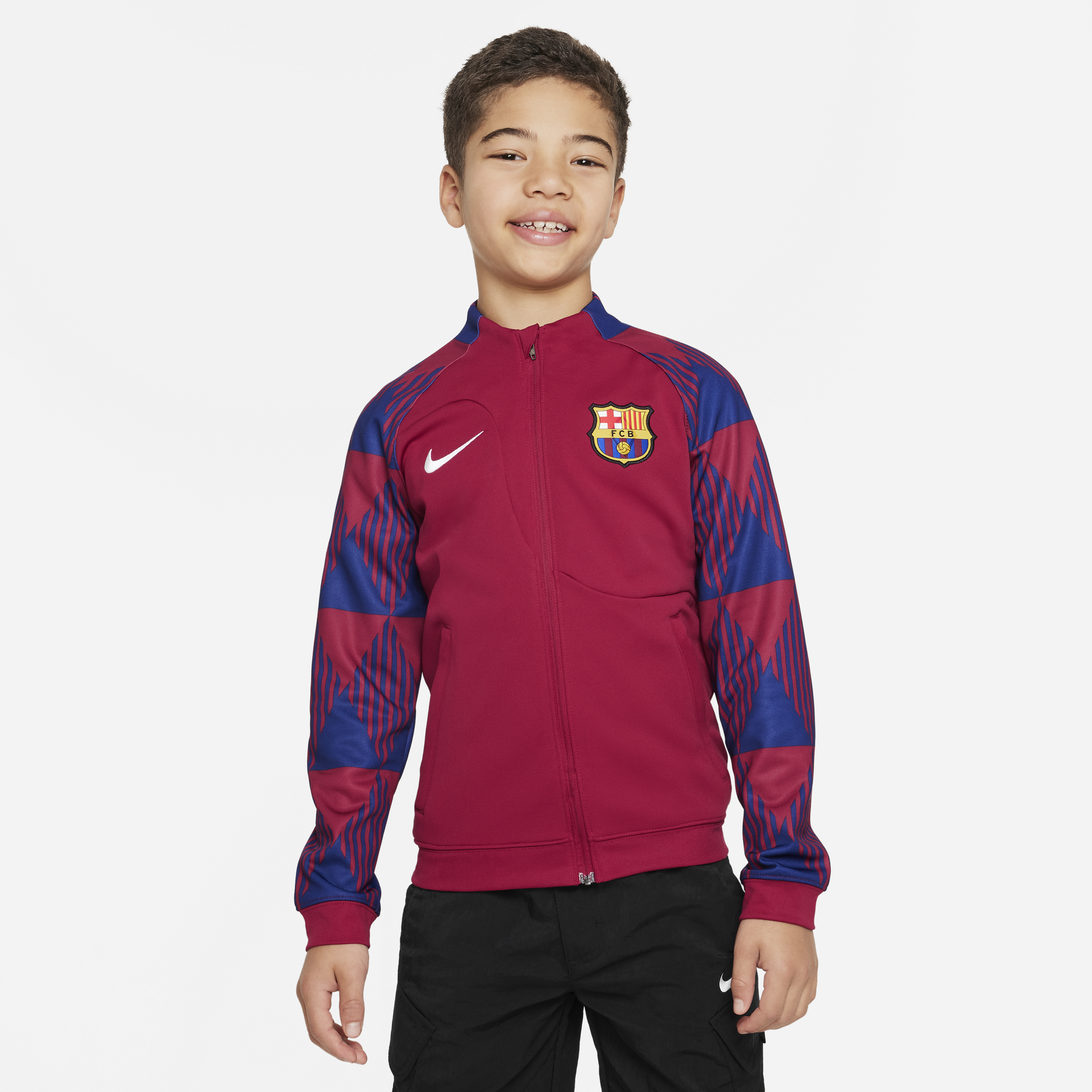 Boys FC Barcelona Academy Pro Anthem Jacket