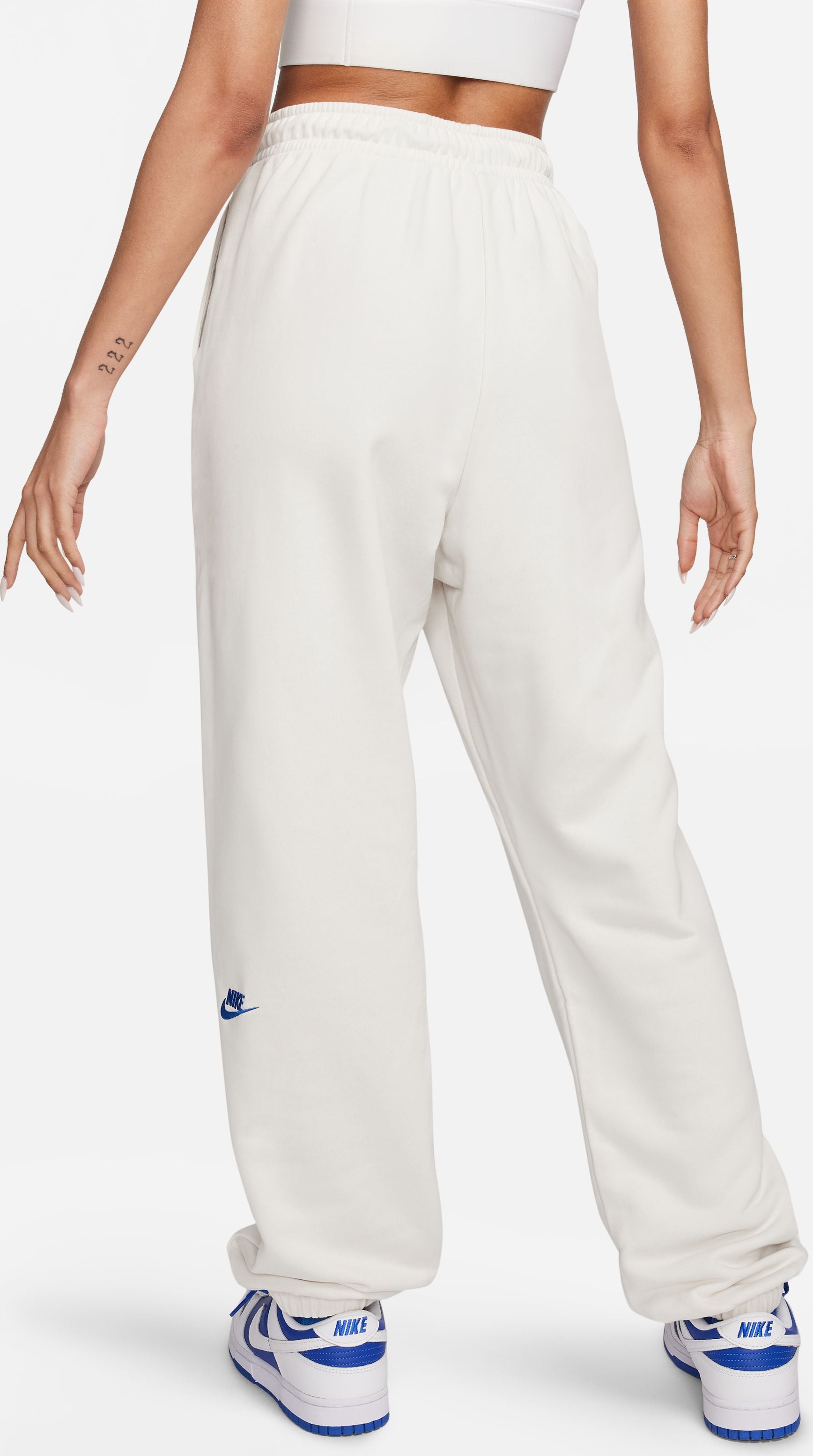 Womens French Terry Oversized Cuff Pant