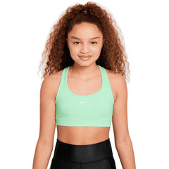 Girls Performance Dri-Fit Swoosh Bra