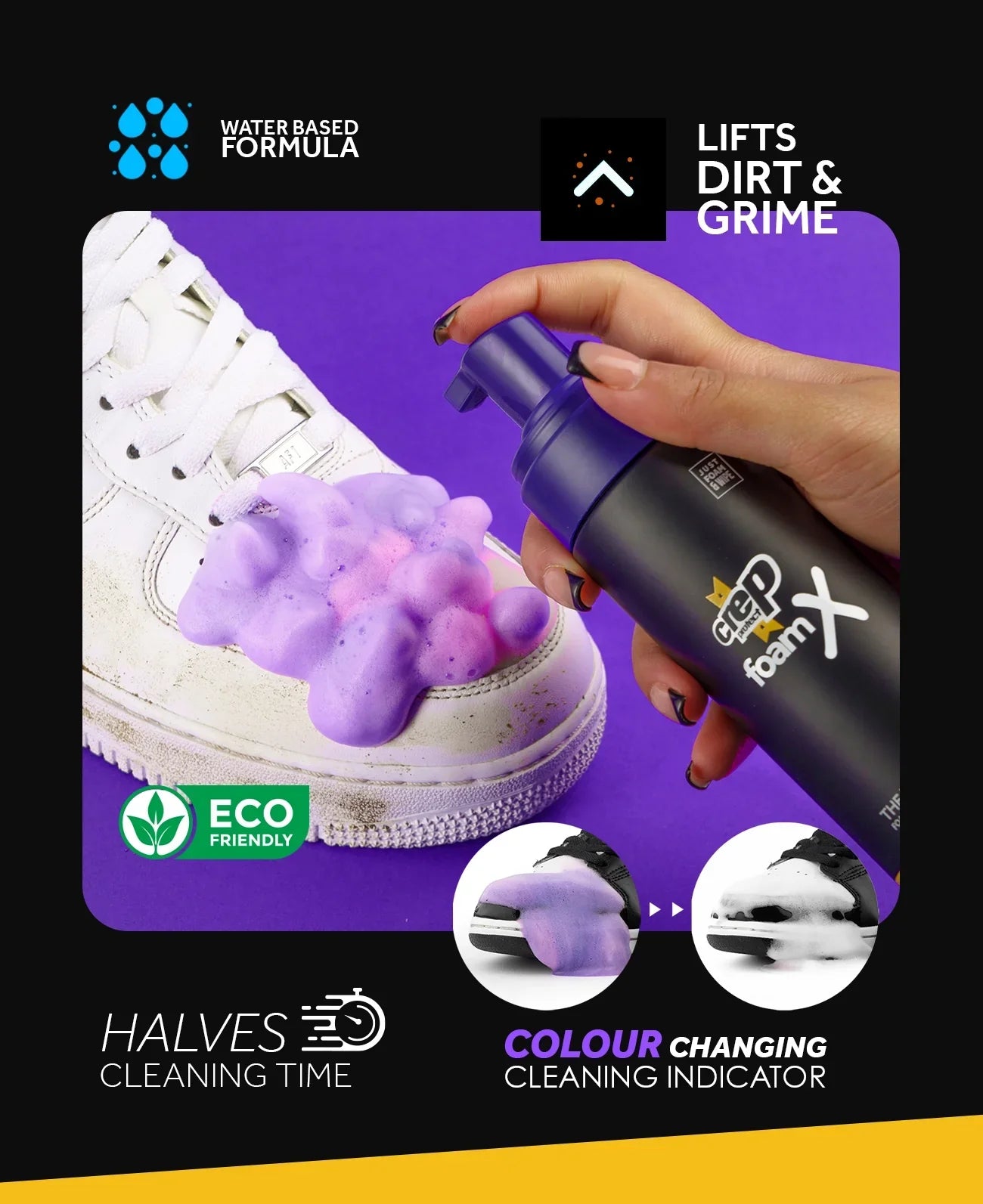 Crep Protect Foam X Cleaner