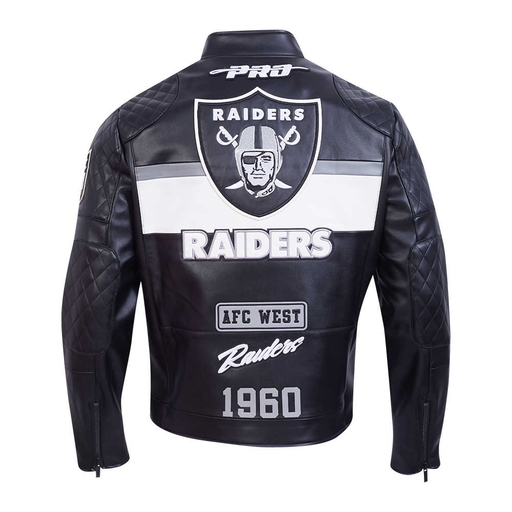Las Vegas Raiders M Moto Jacket