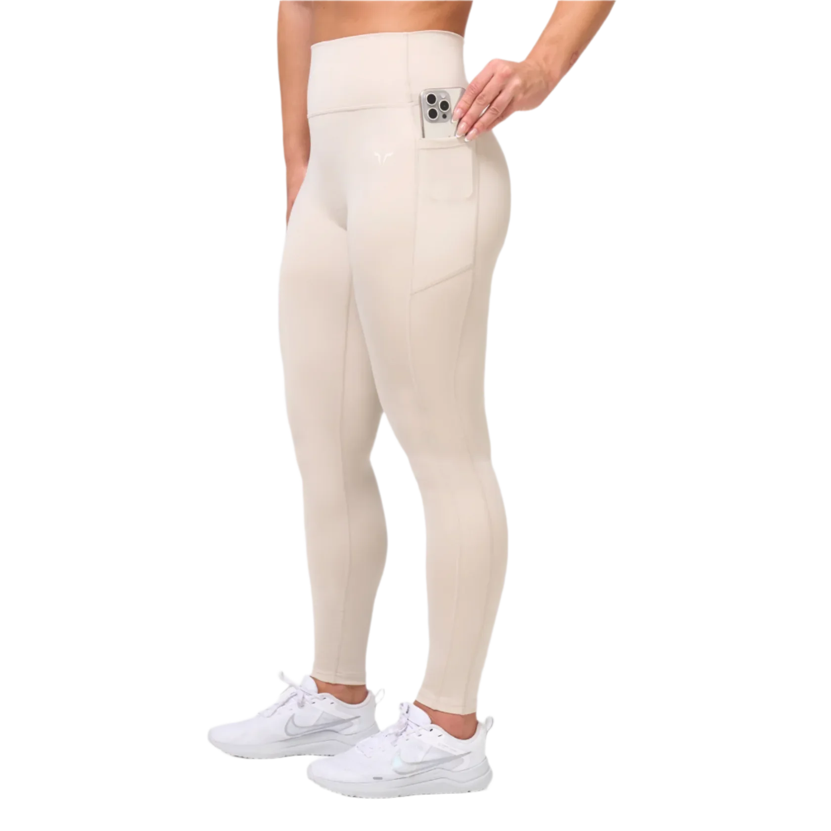 Womens Essential High Waist Full Length Tight